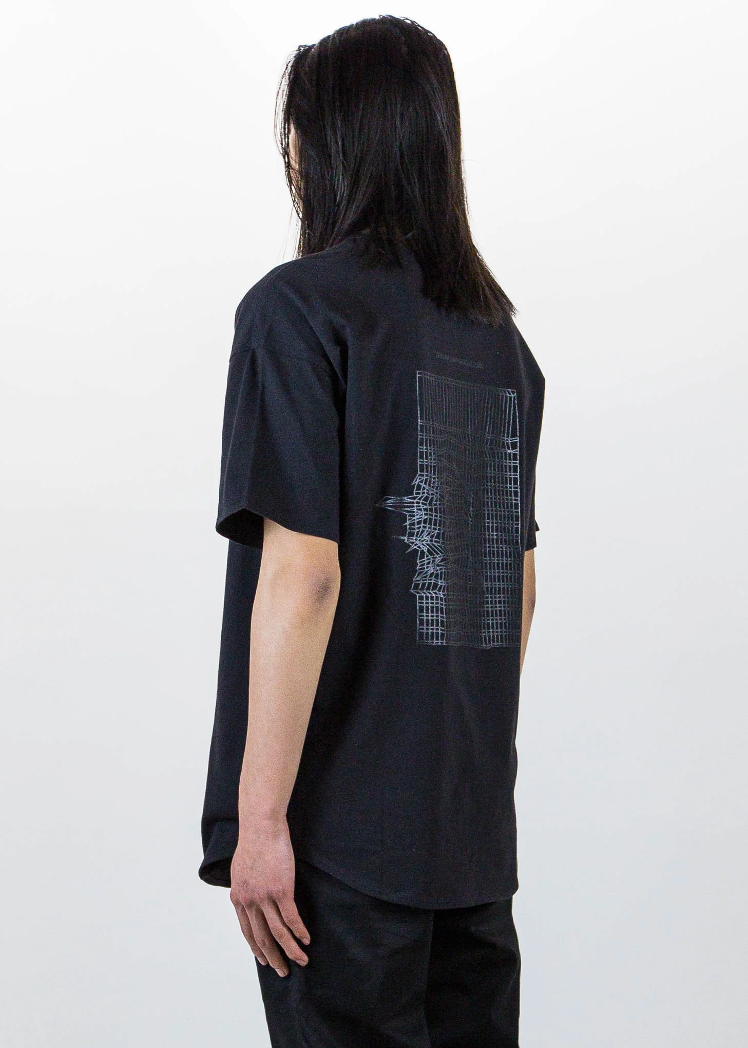 Black Baggy T-Shirt - Image 2