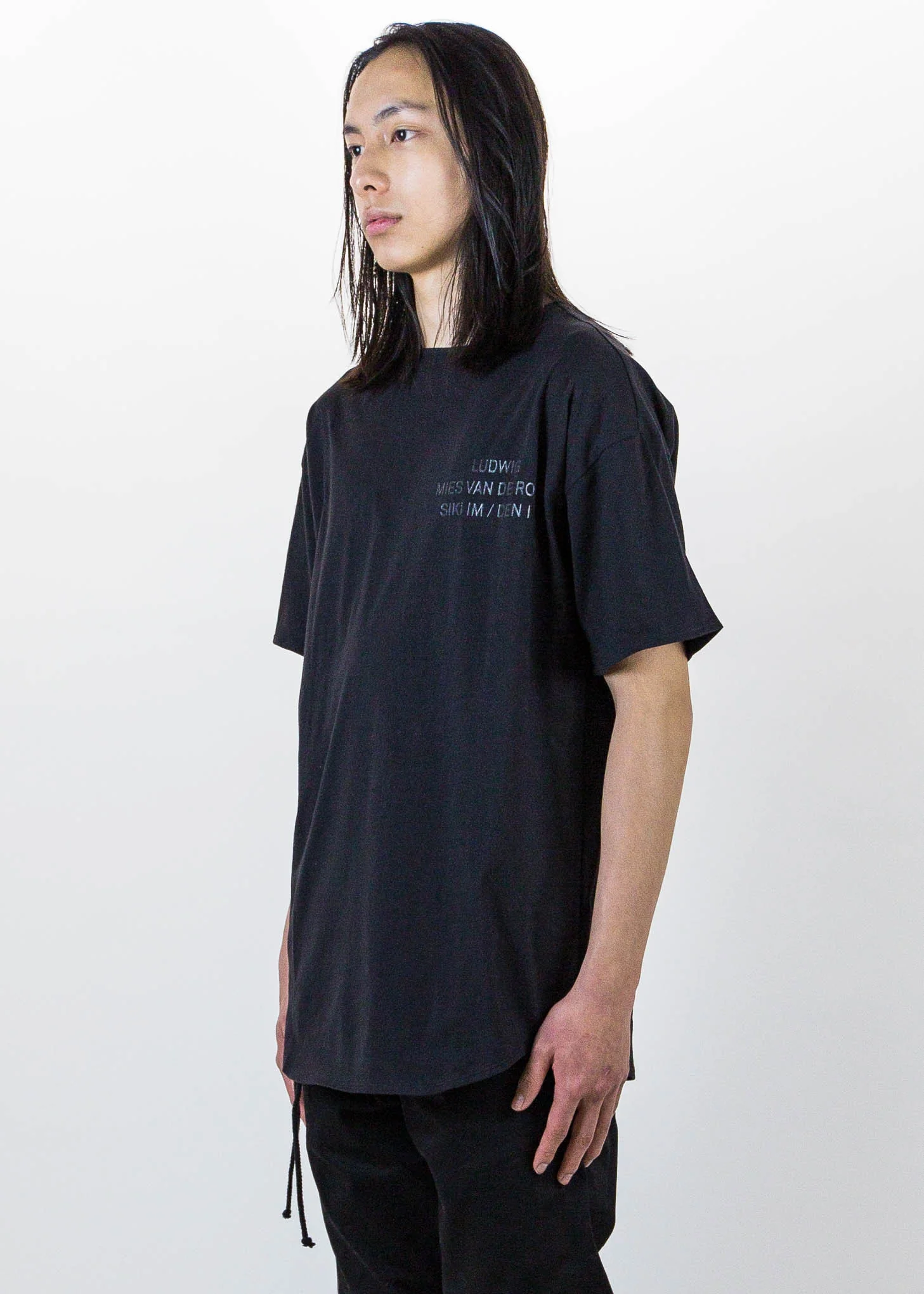Black Baggy T-Shirt - Image 3