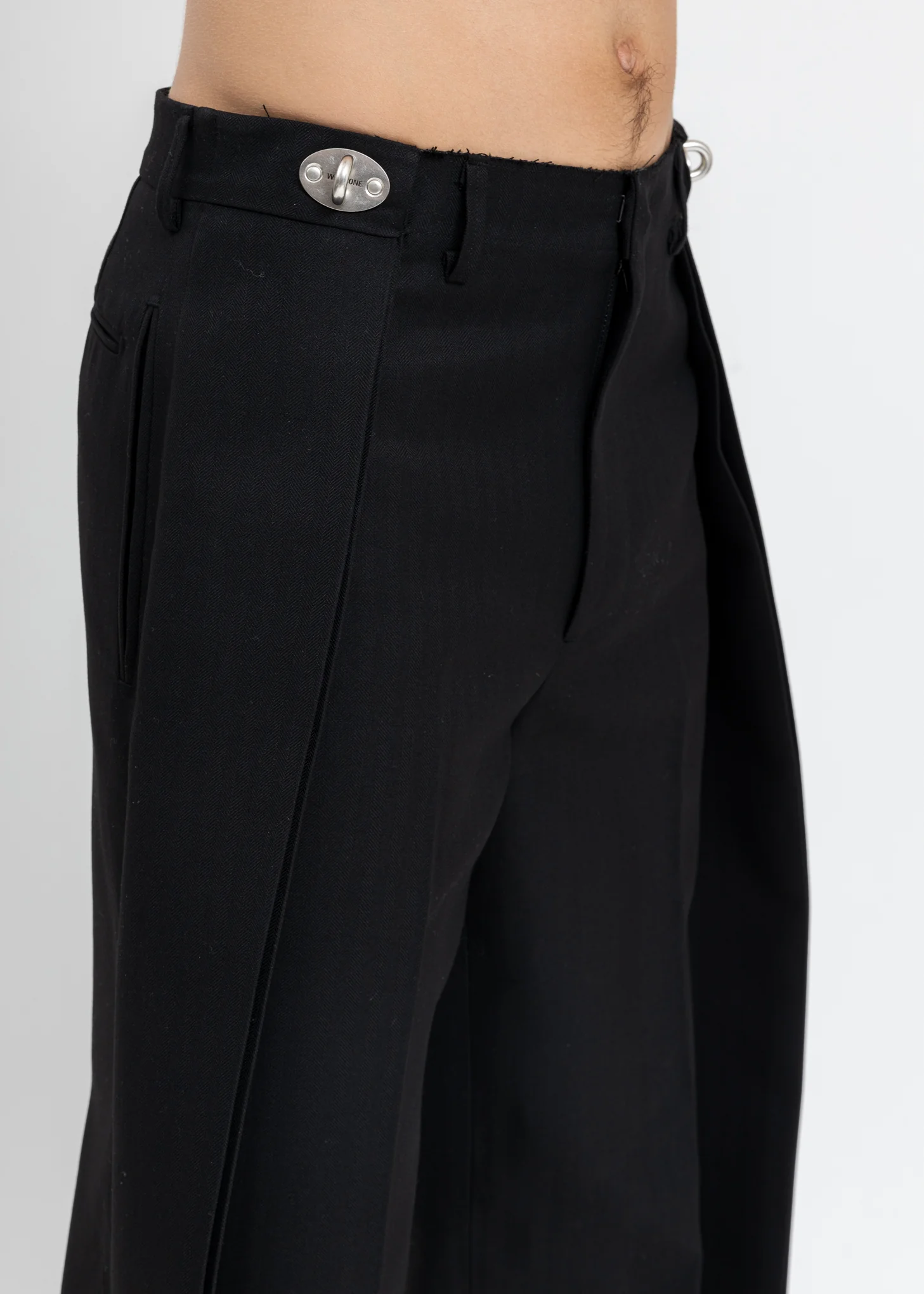 Black Baggy Trouser - Image 4