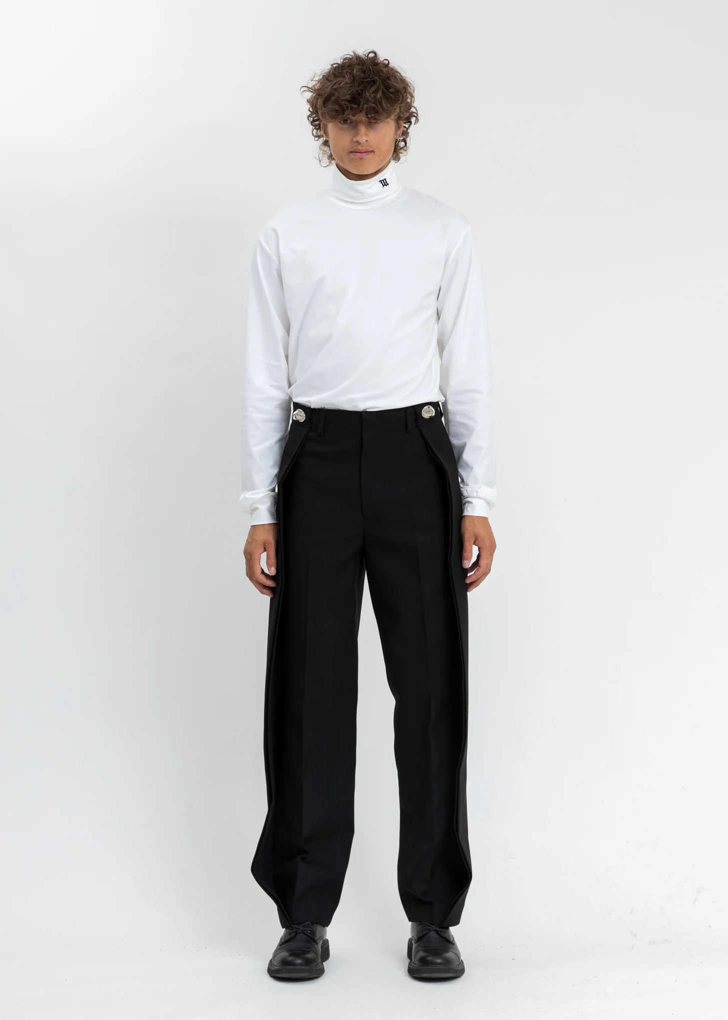 Black Baggy Trouser - Image 6