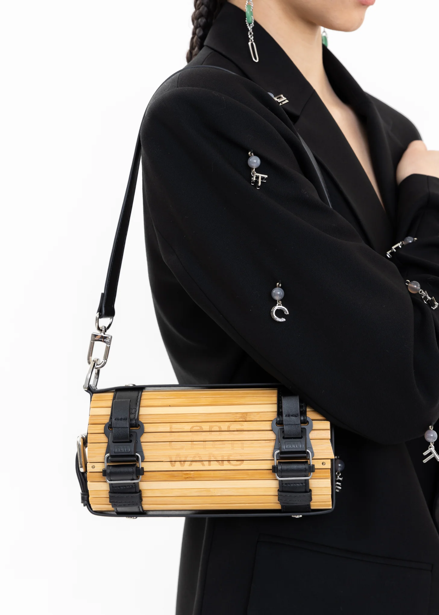 Black Bamboo Bag - Image 6