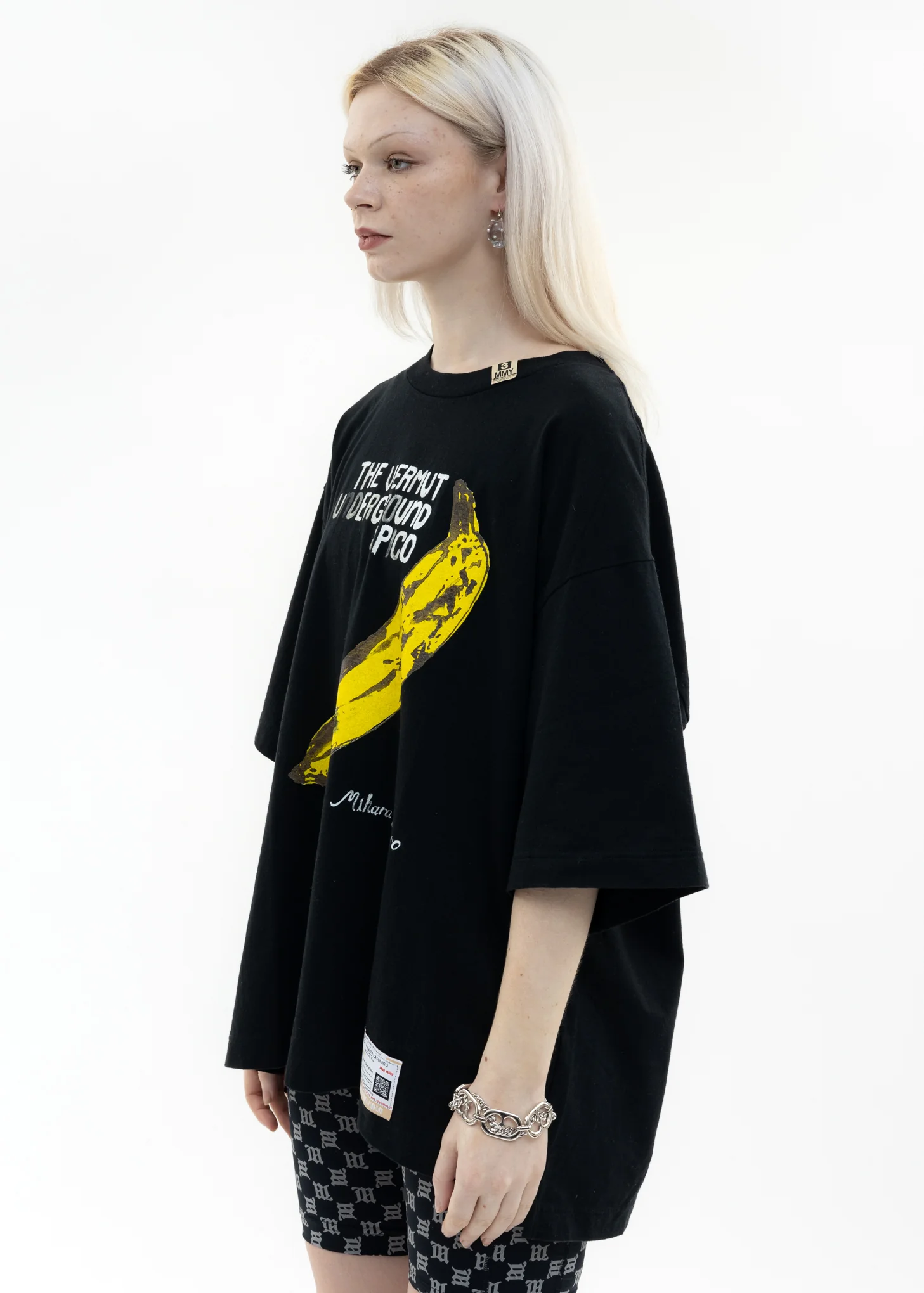 Black Banana Printed T-Shirt - Image 2