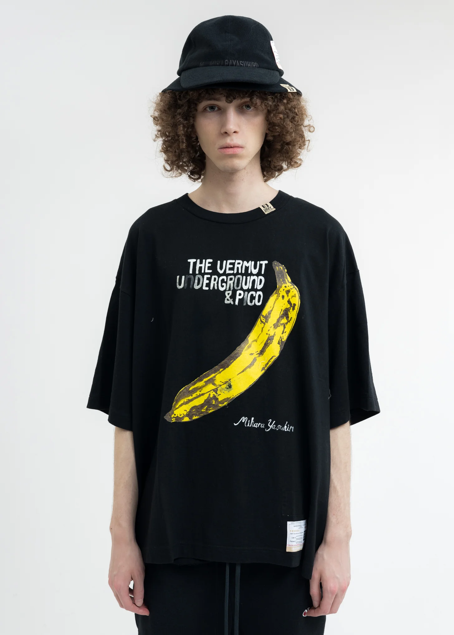 Black Banana Printed T-Shirt