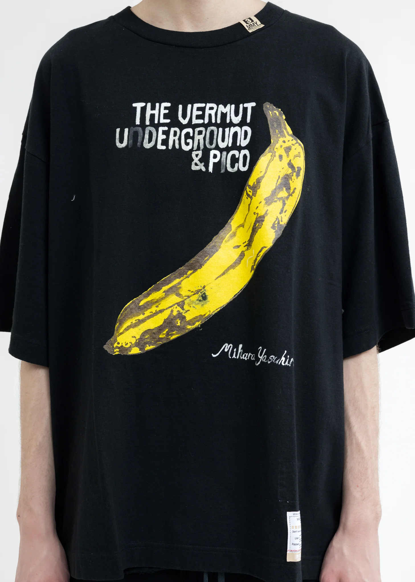 Black Banana Printed T-Shirt - Image 2