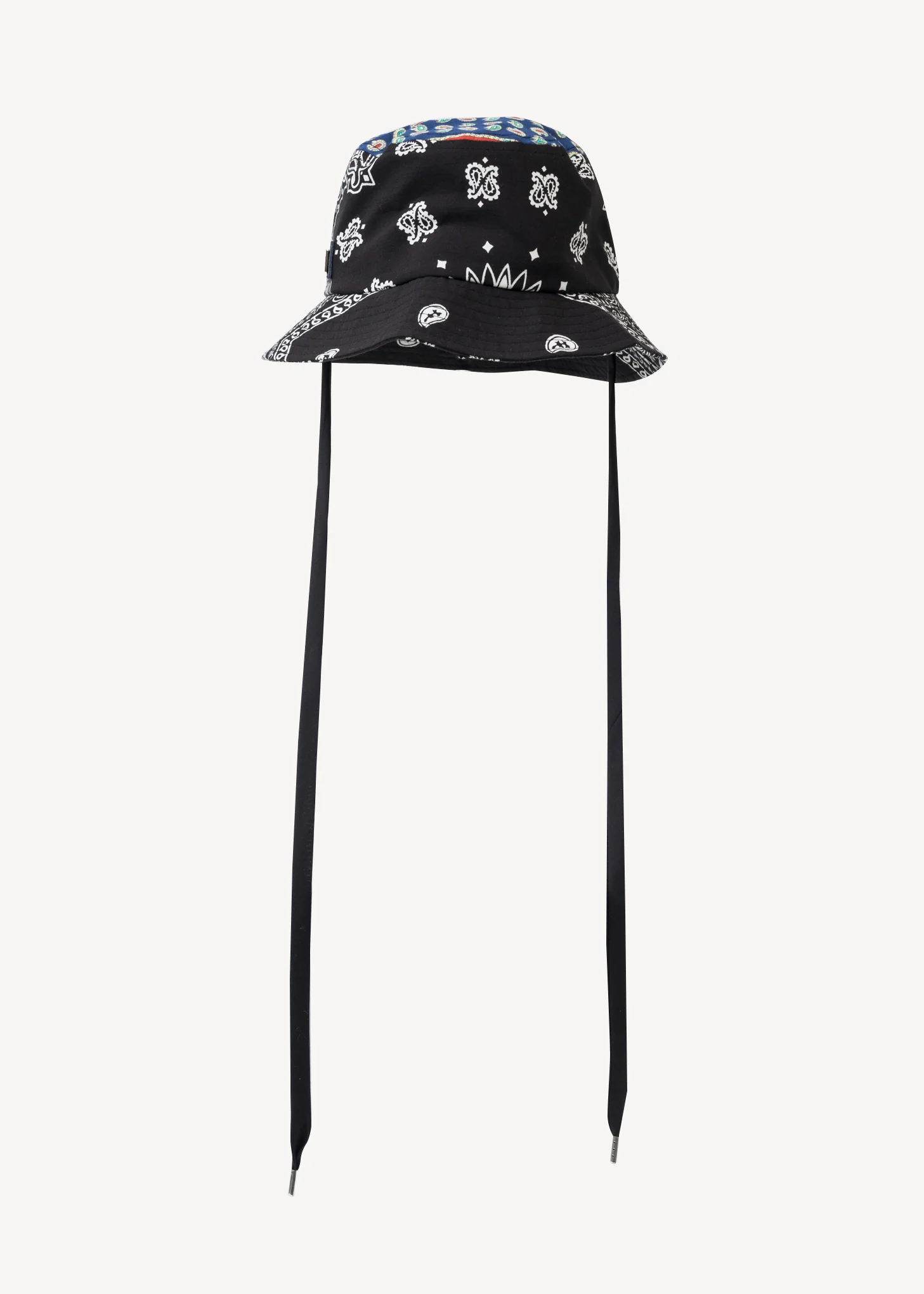 Black BANDANA BUCKET HAT - Image 2