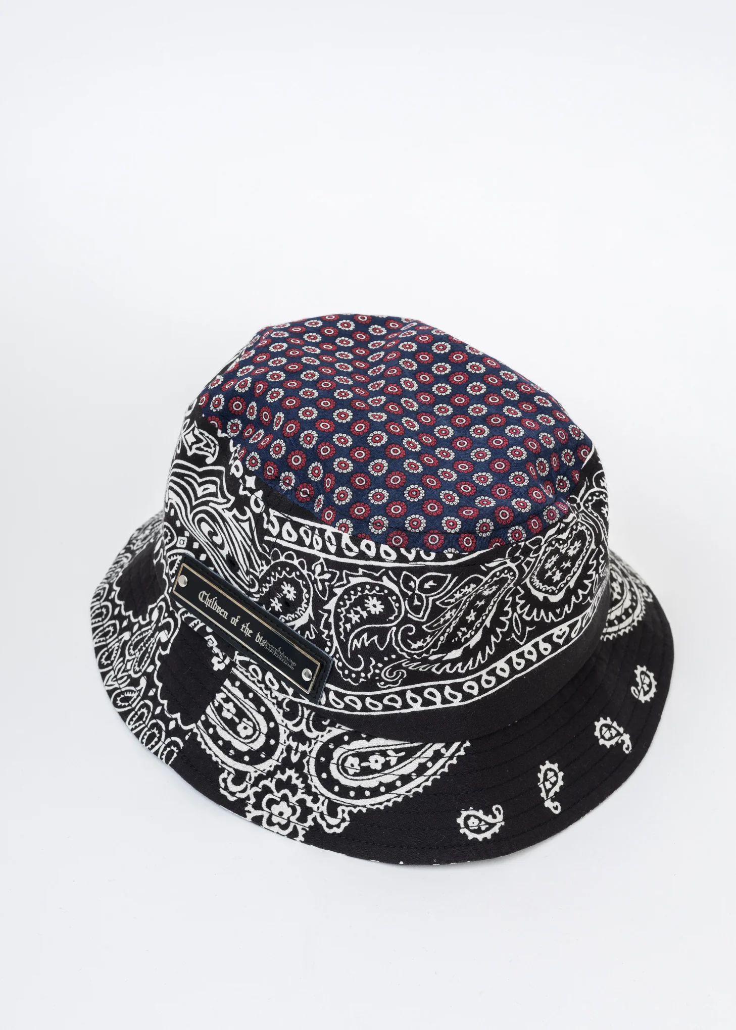 Black BANDANA BUCKET HAT