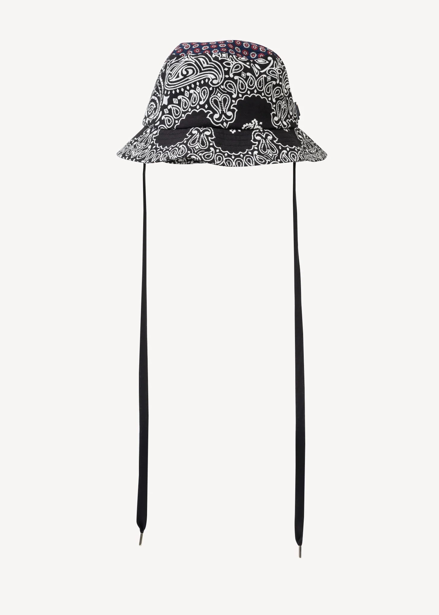 Black BANDANA BUCKET HAT - Image 2