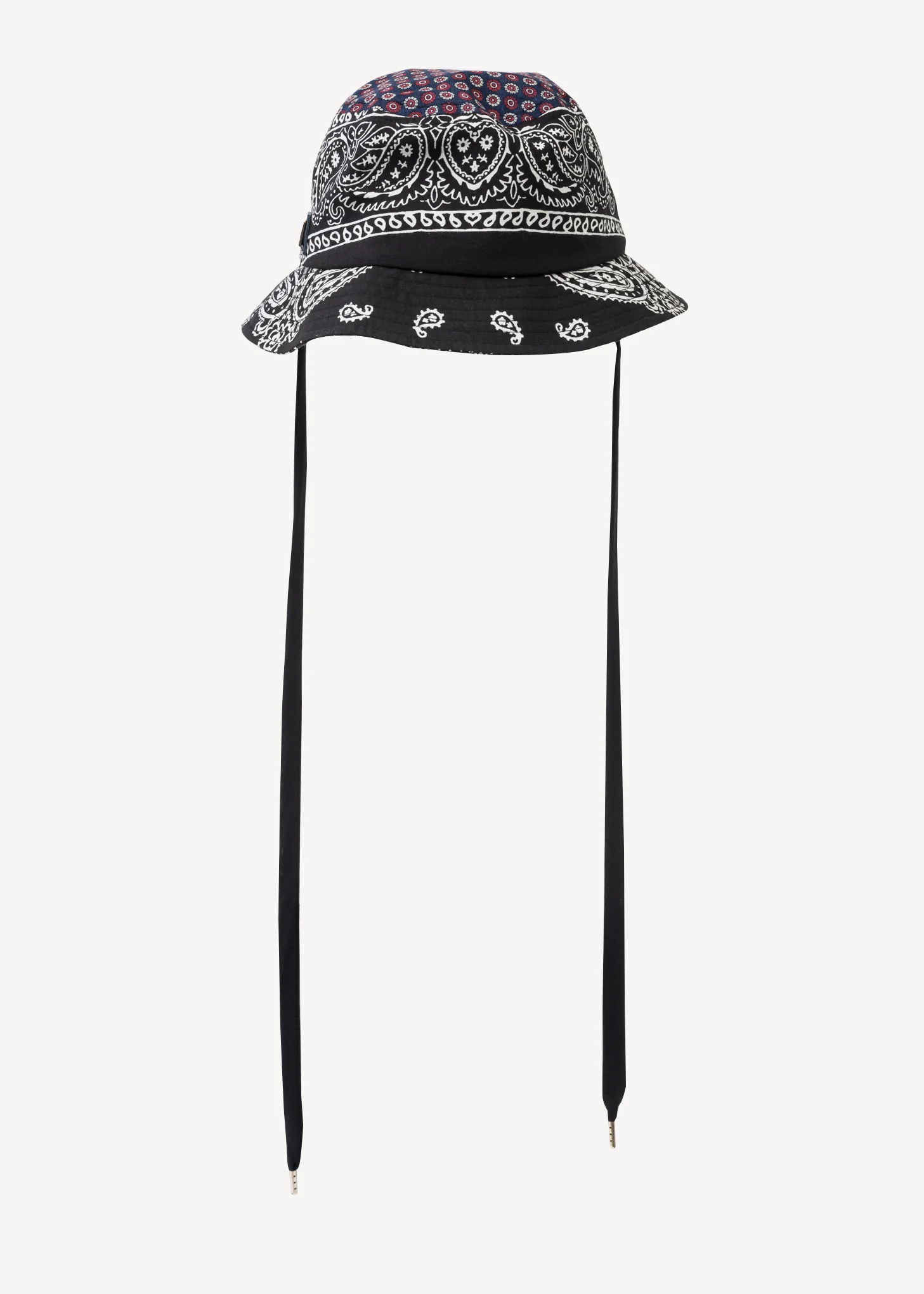 Black BANDANA BUCKET HAT - Image 3