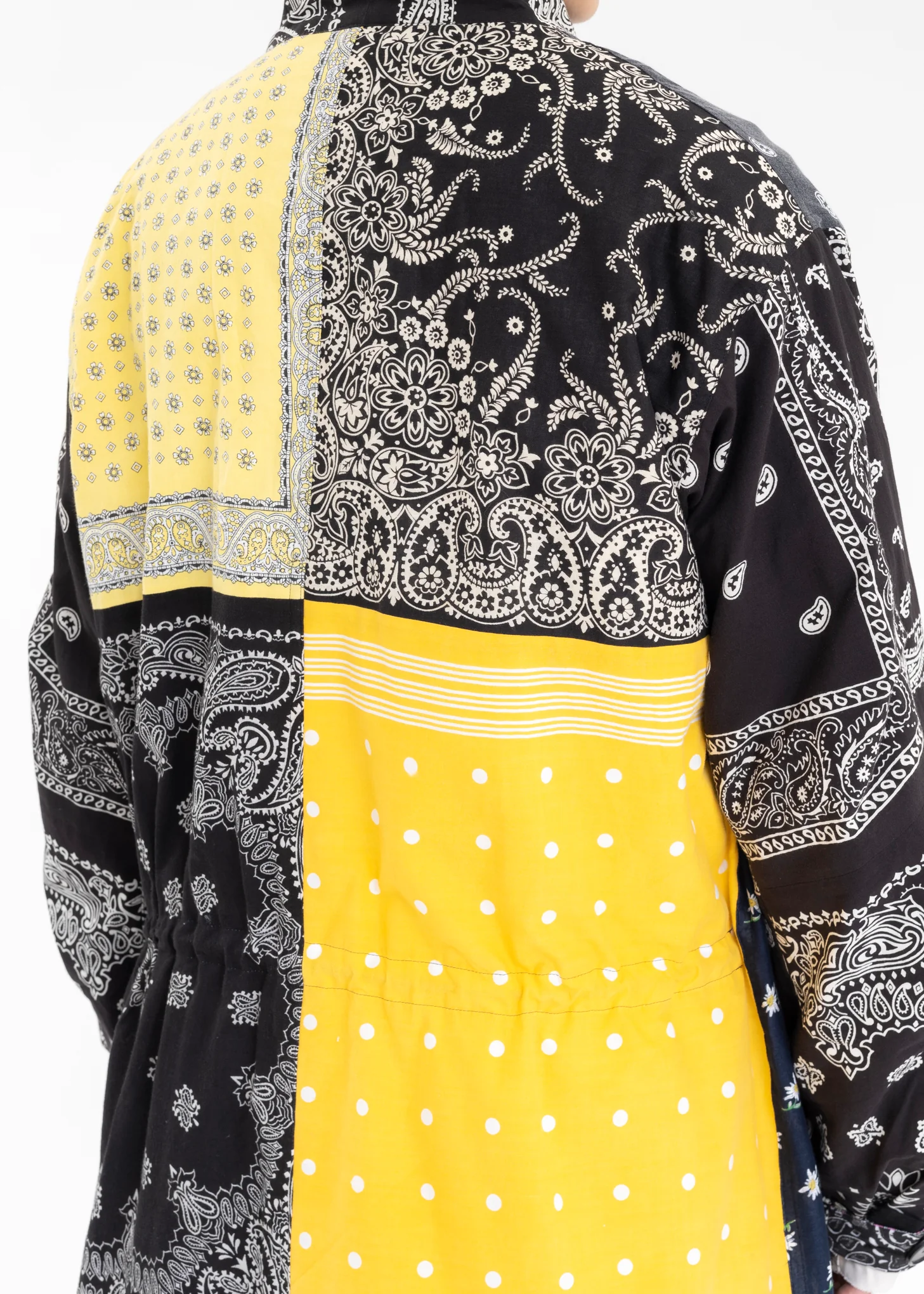 Black BANDANA PATCH PARKA SHELL M-1951 - Image 7