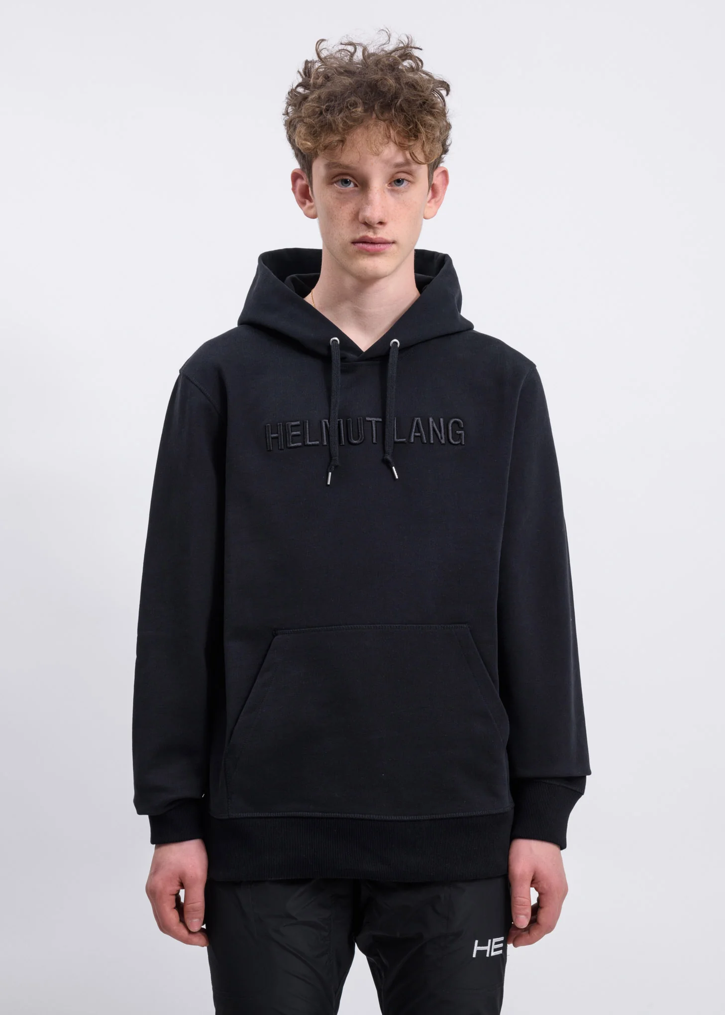 Black Basalt Embroidered Standard Hoodie - Image 2