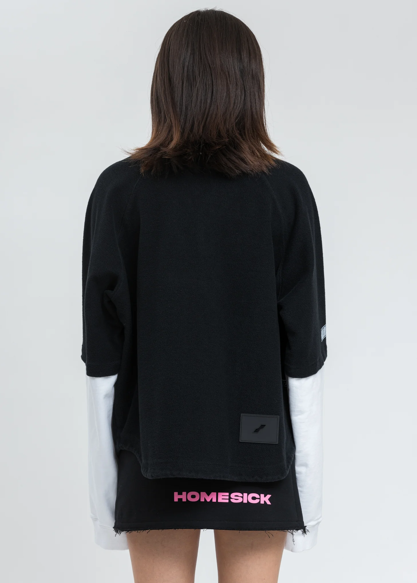 Black Baseball Jersey Long Sleeve Jacket - Image 4