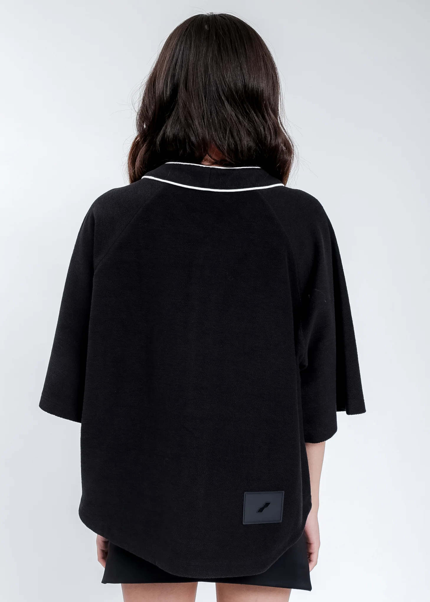 Black Baseball Jersey Shirt - Image 3