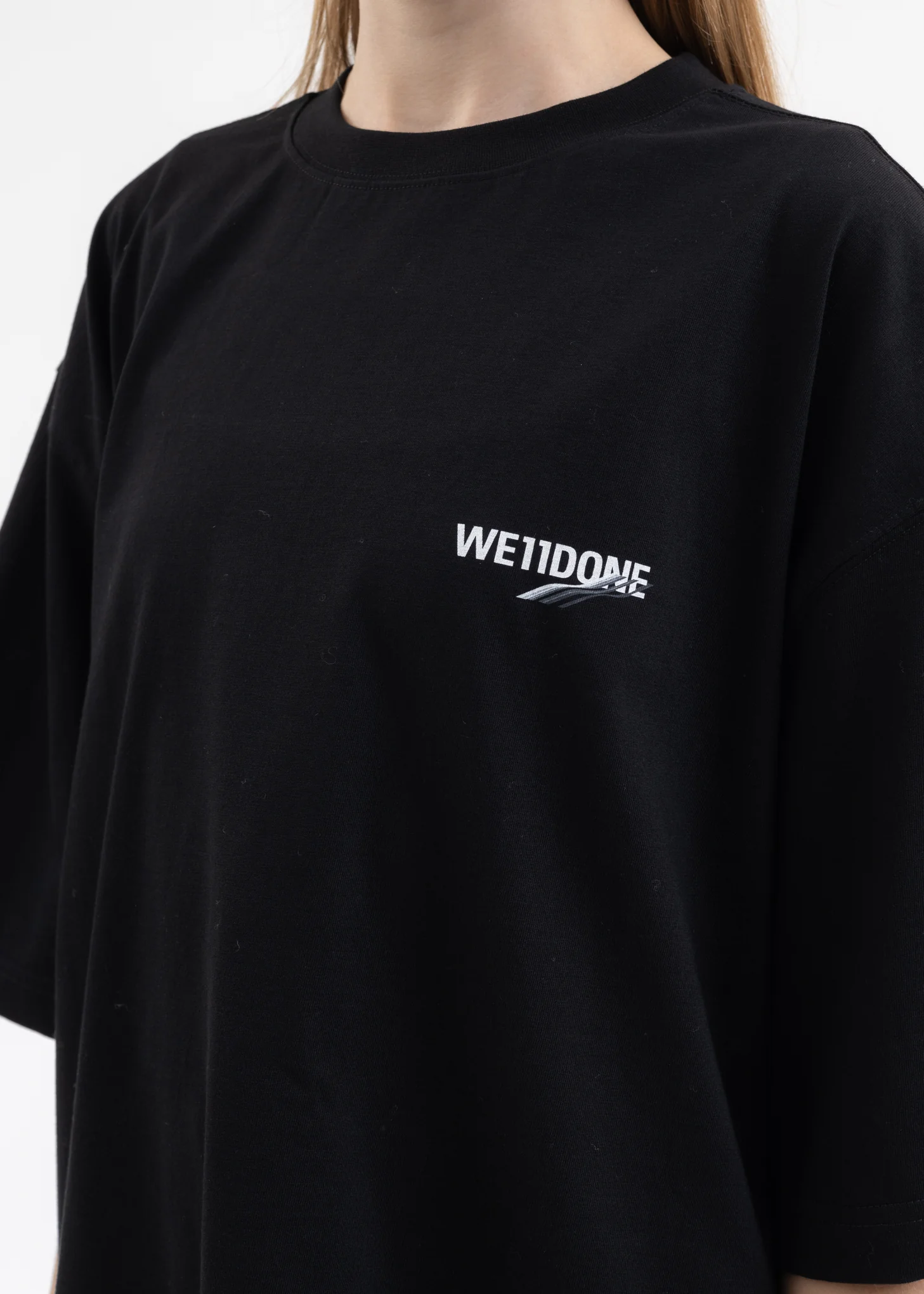 BLACK BASIC 1506 LOGO T-SHIRT - Image 4