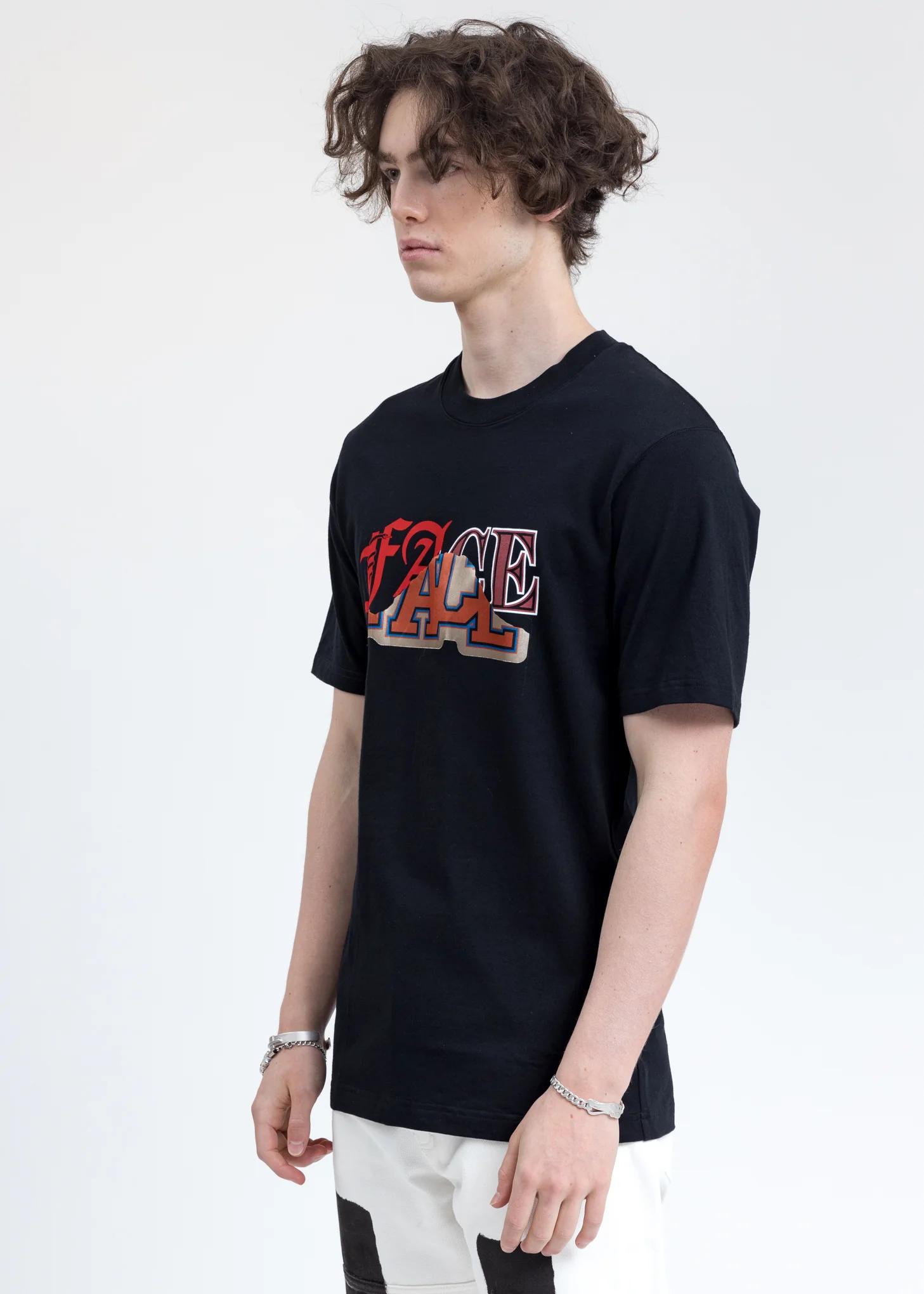 Black Basic Logo Tee - Image 3