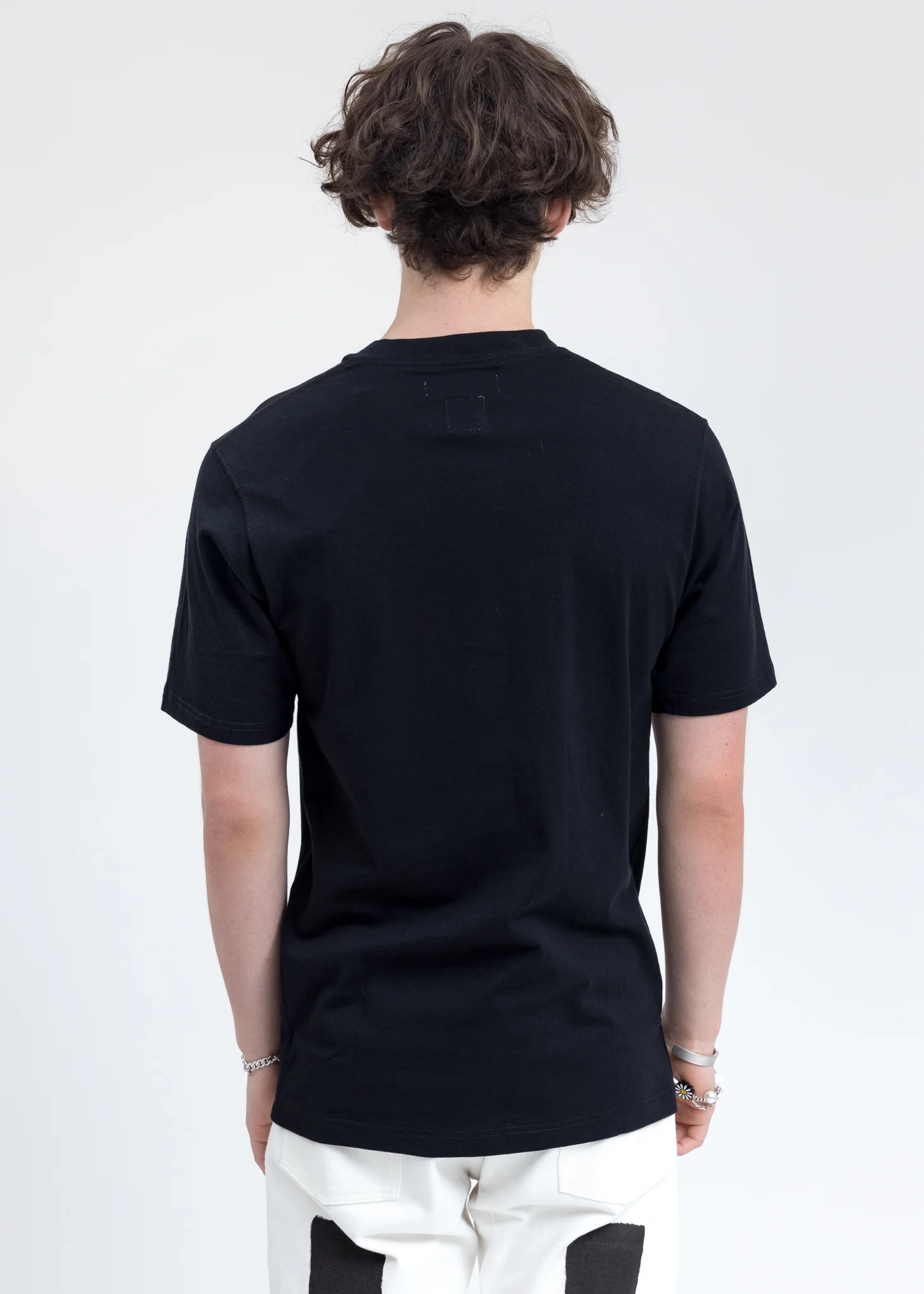 Black Basic Logo Tee - Image 4