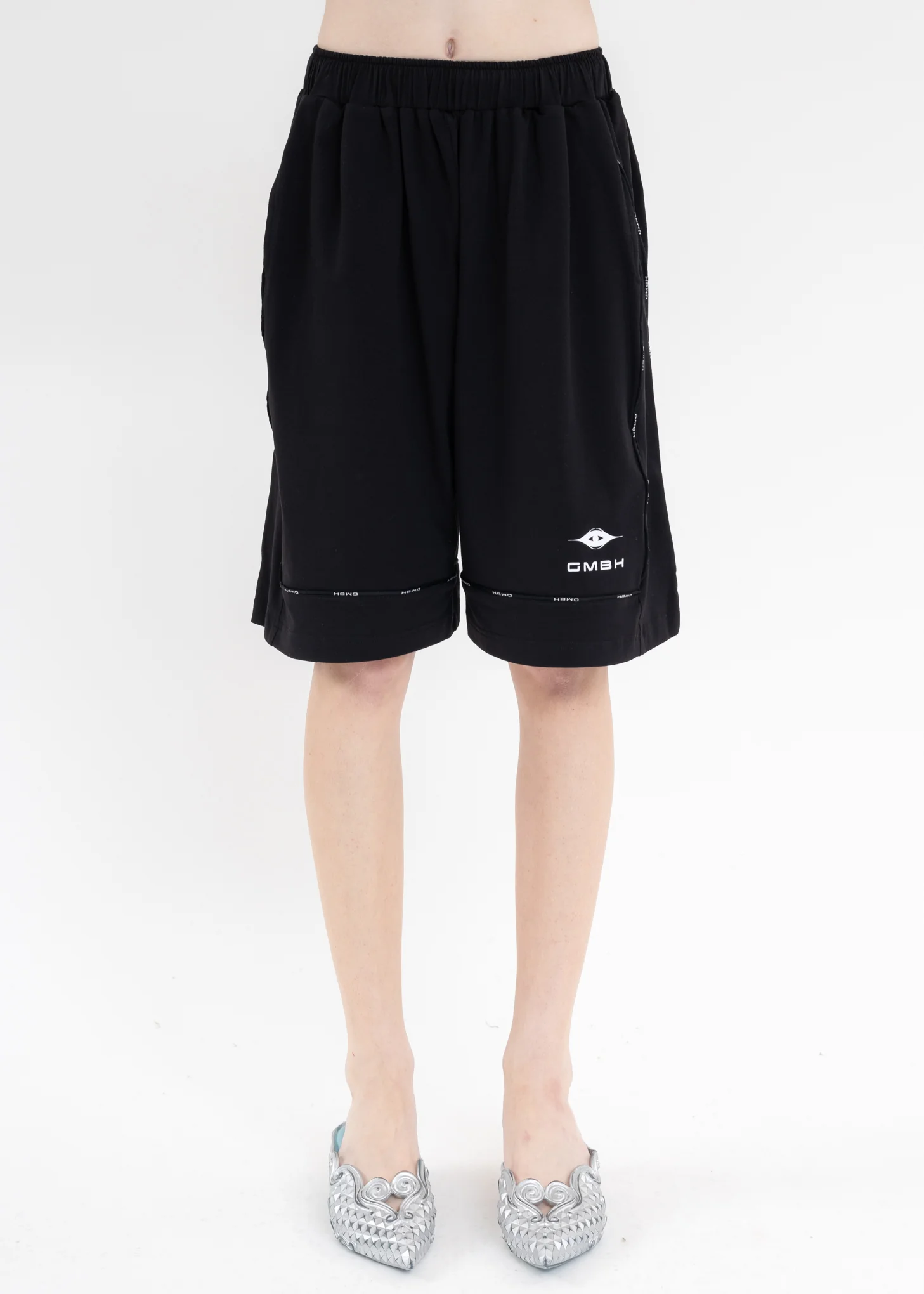 BLACK BASKET SHORTS