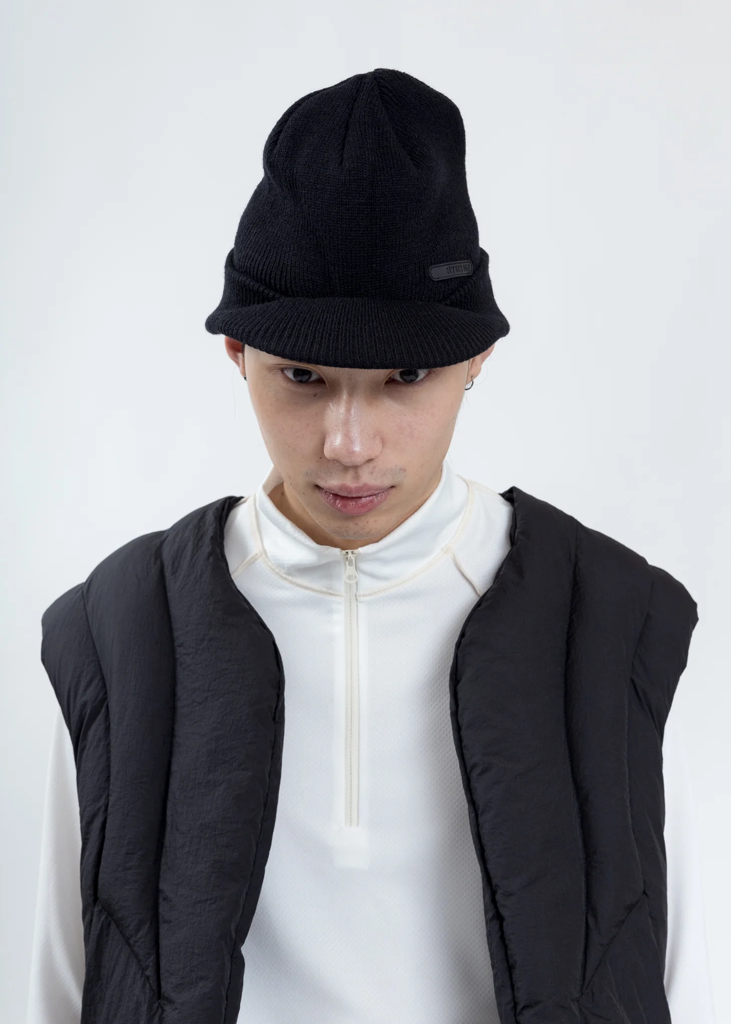 Black Beanie Cap - Image 2