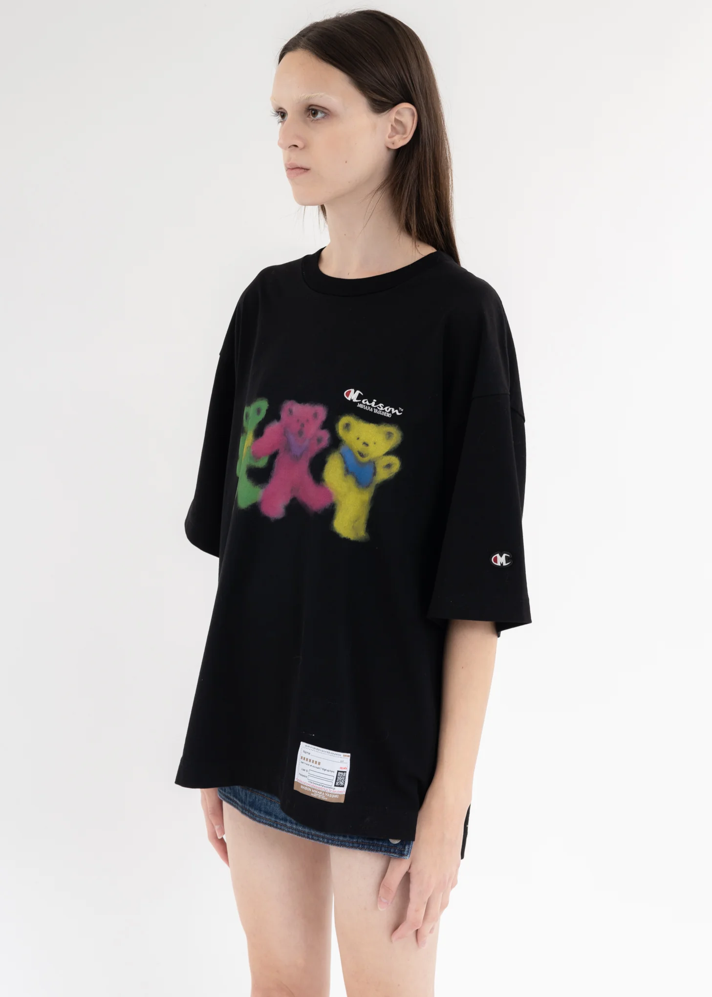 Black Bears Printed Tee - Image 3
