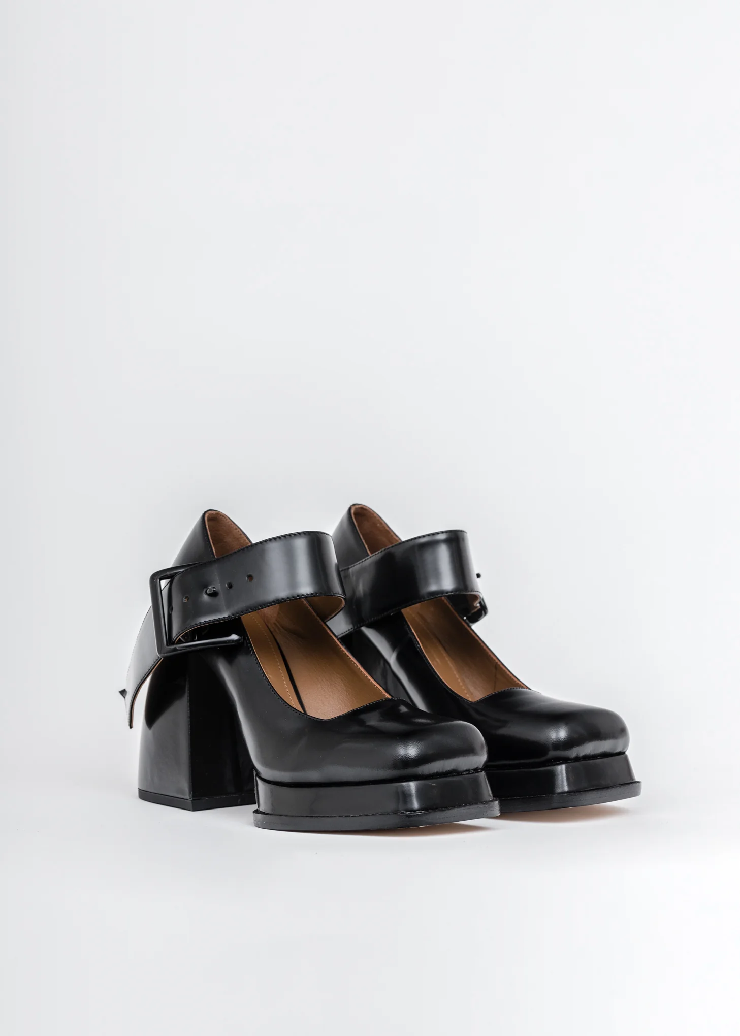 Black Belt Mary Jane Heels