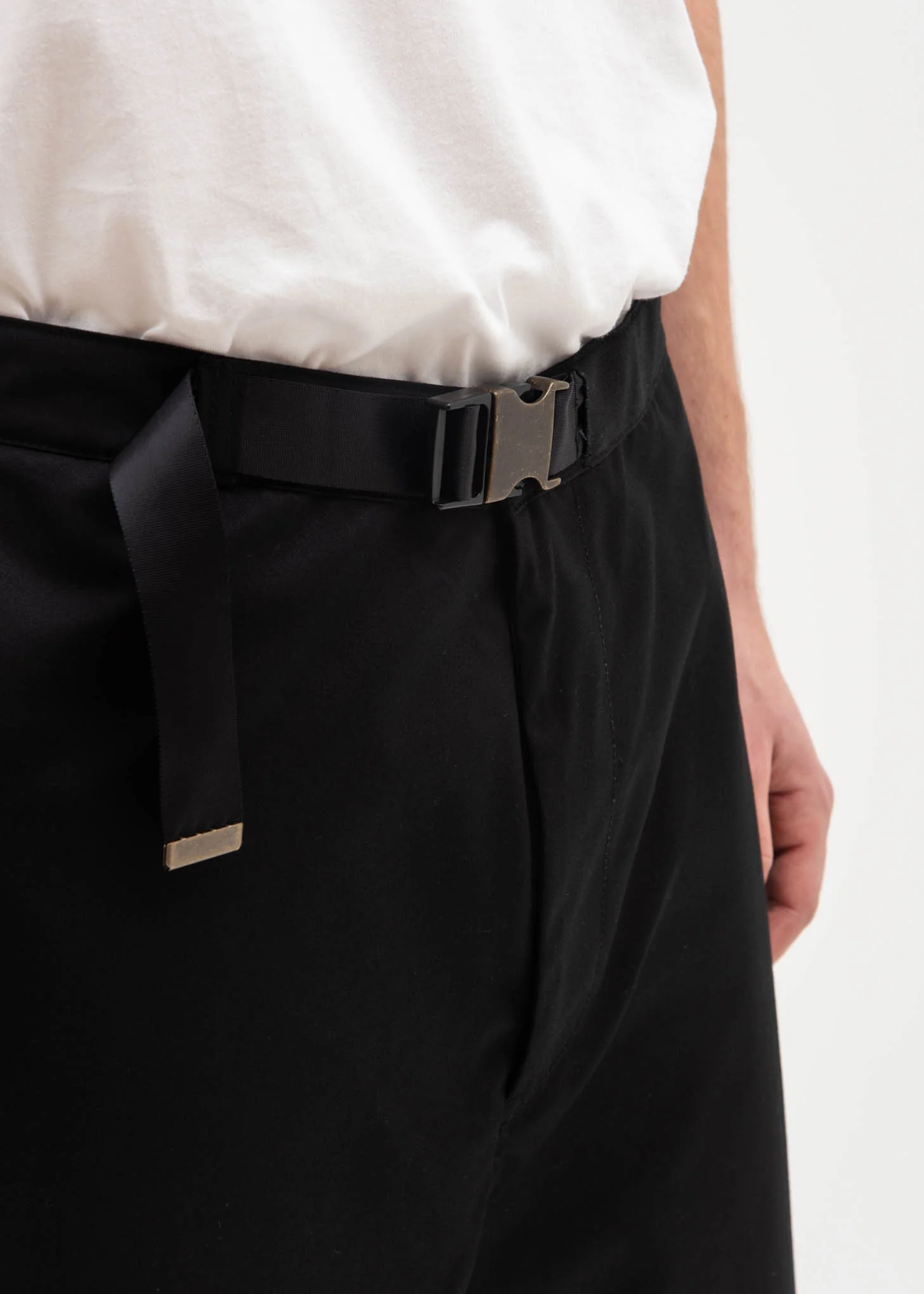 Black Belted Trousers - Image 2