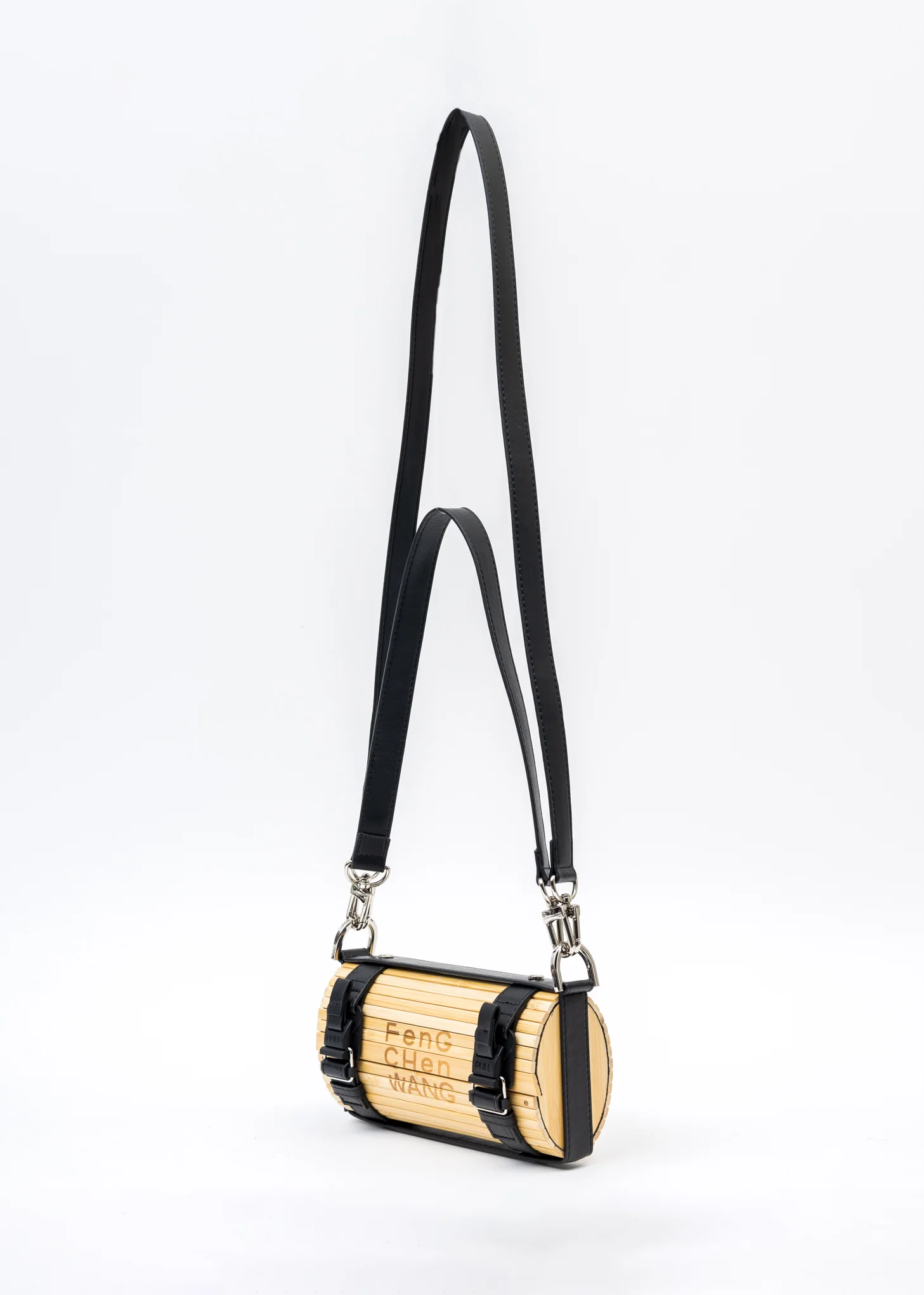 Black Small Bamboo Bag (Classic) - Image 6