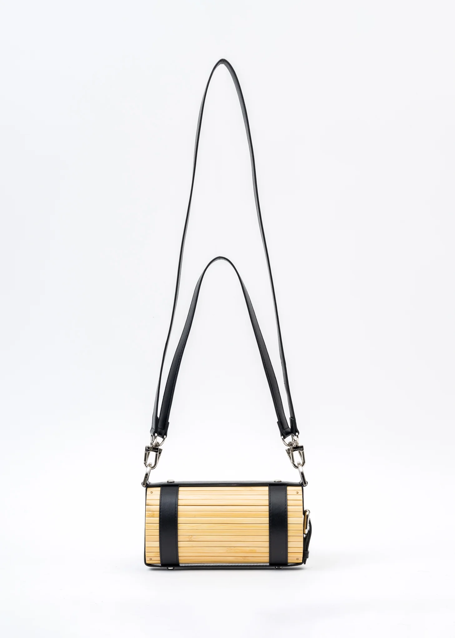 Black Small Bamboo Bag (Classic) - Image 8