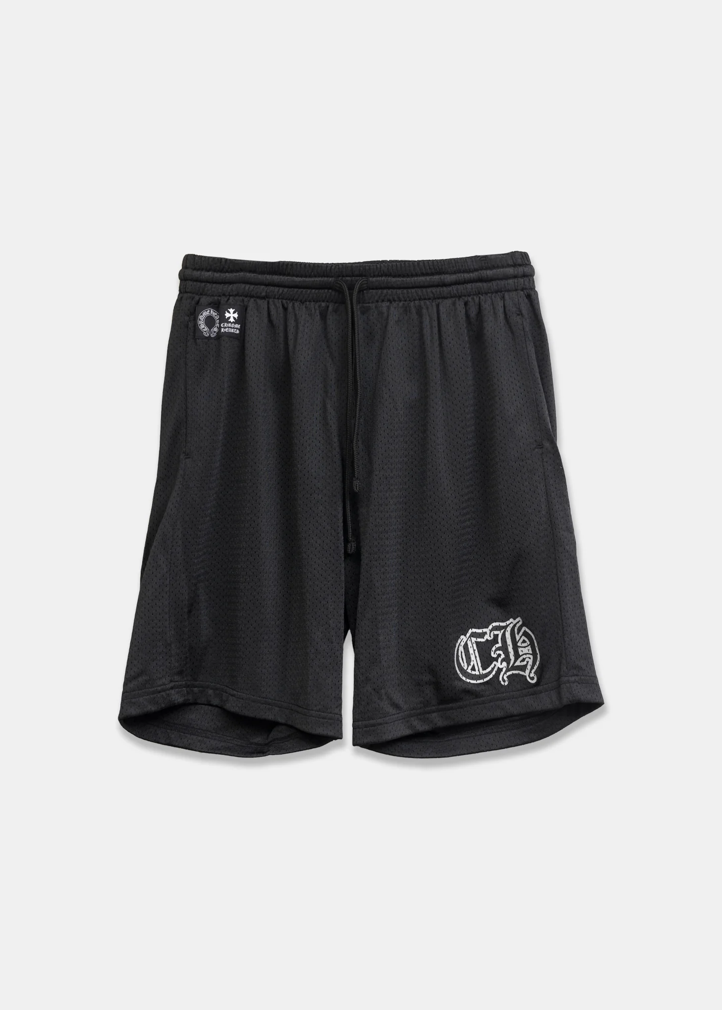 Black Mesh CH Basketball Shorts