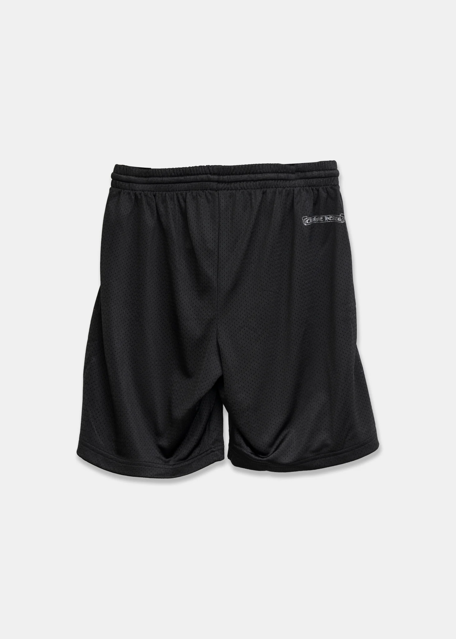 Black Mesh CH Basketball Shorts - Image 2