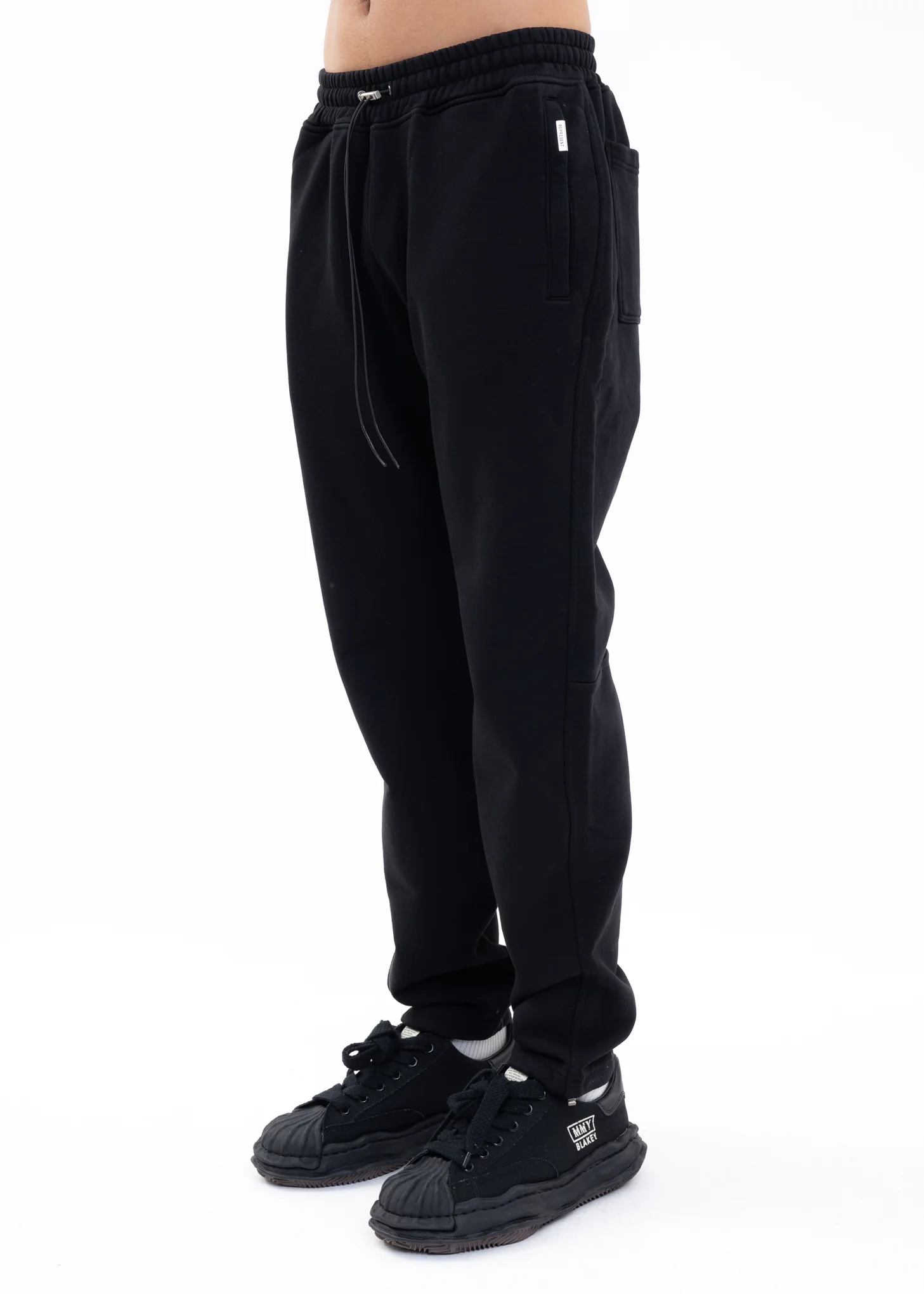 Jet Black BLANK Sweatpants
