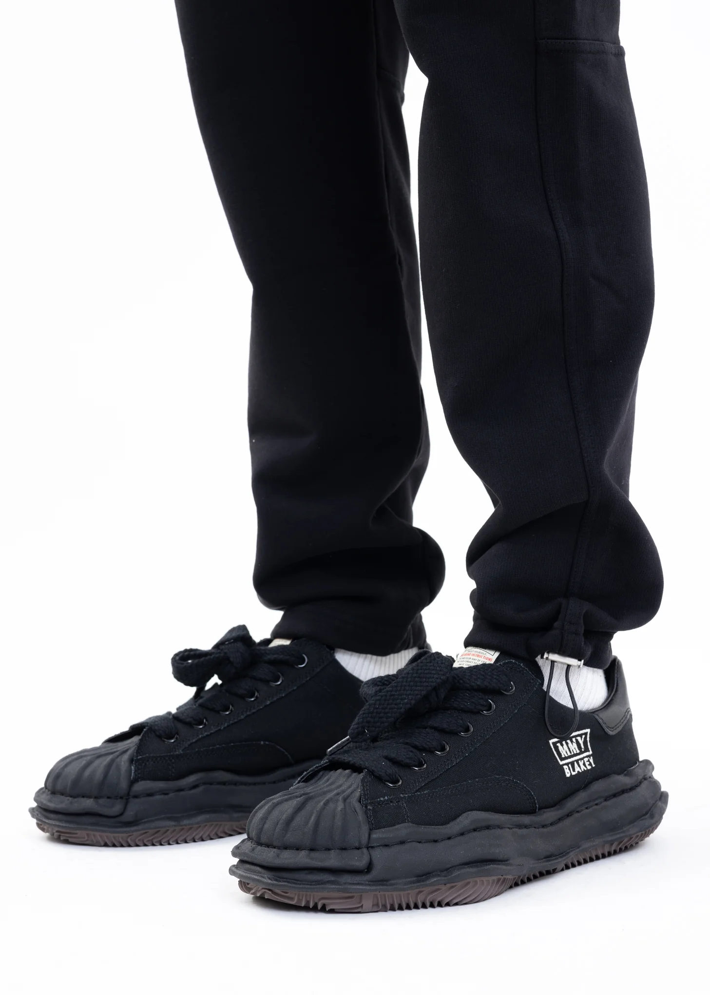 Jet Black BLANK Sweatpants - Image 5
