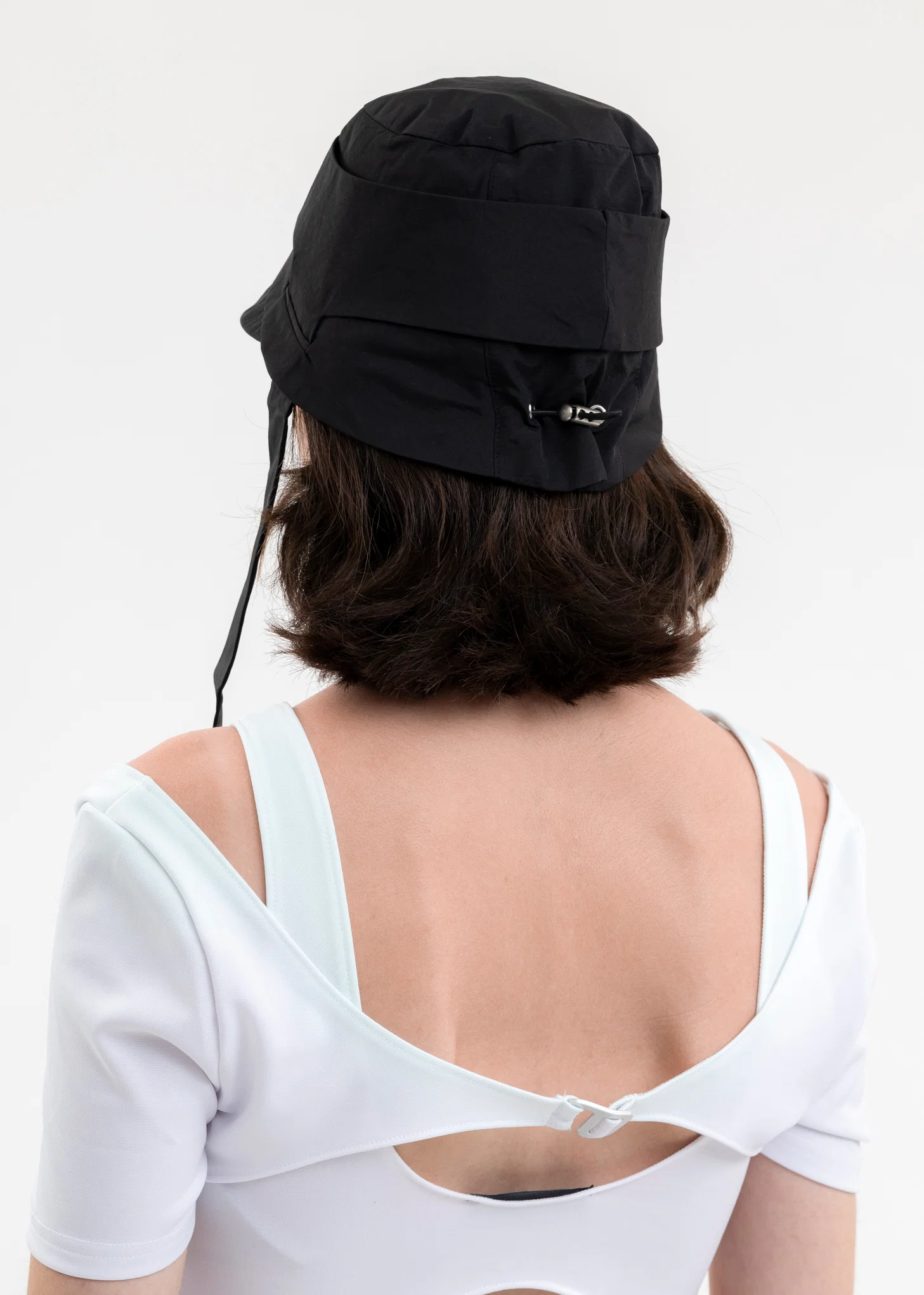BLACK BLAZE BUCKET HAT - Image 3