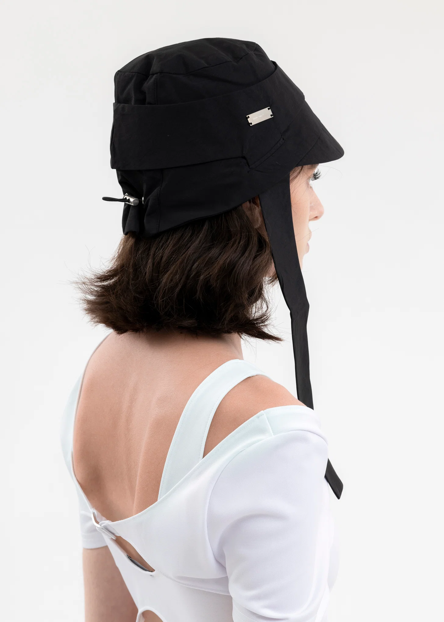 BLACK BLAZE BUCKET HAT - Image 4