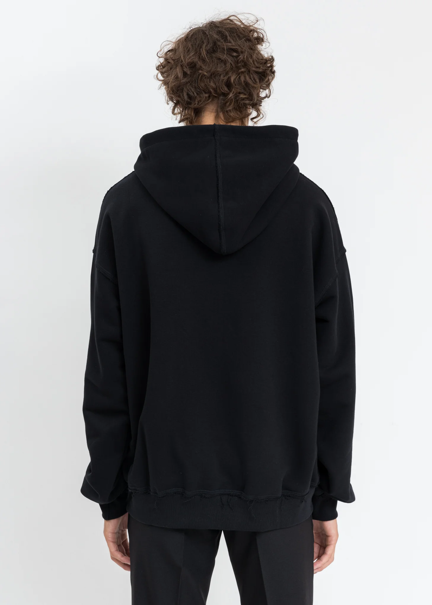Black Blue Moon Hoodie - Image 4