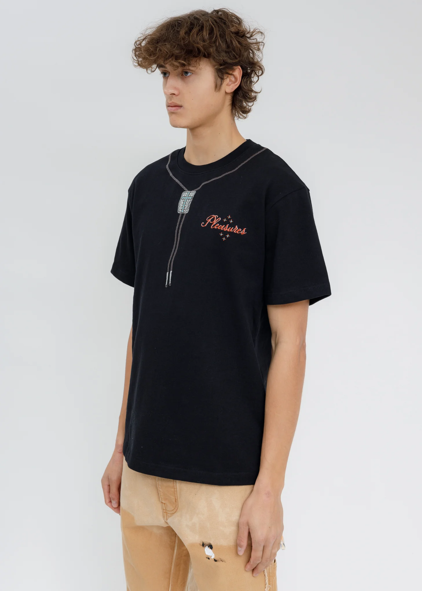 Black Bolo Heavyweight T-Shirt - Image 3