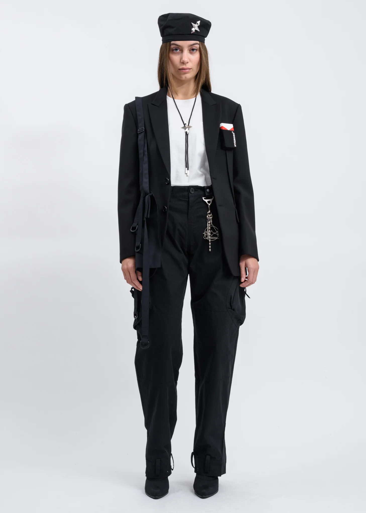 Black Bolo Tie - Image 3