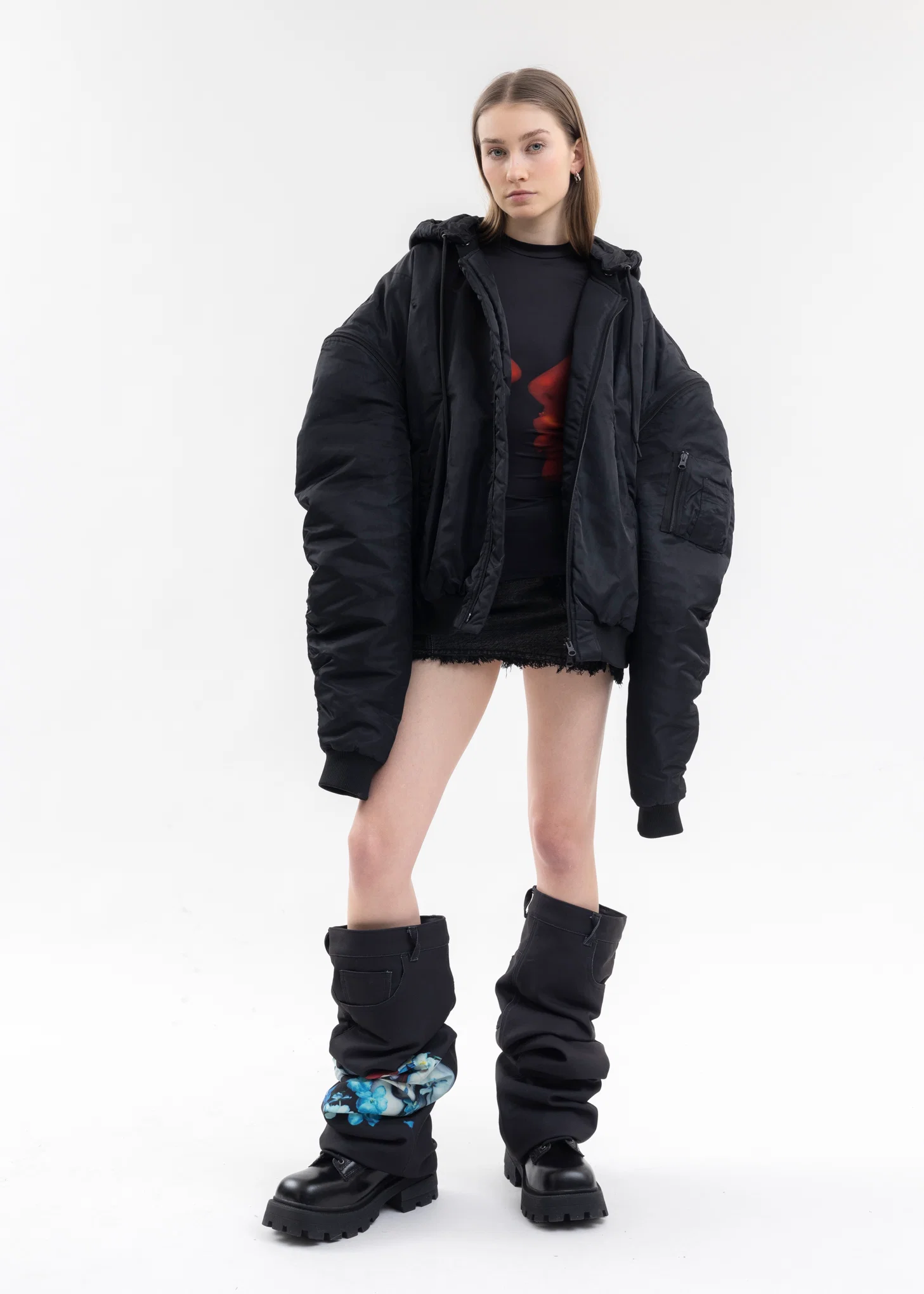 BLACK BOMBER PRINT - Image 8