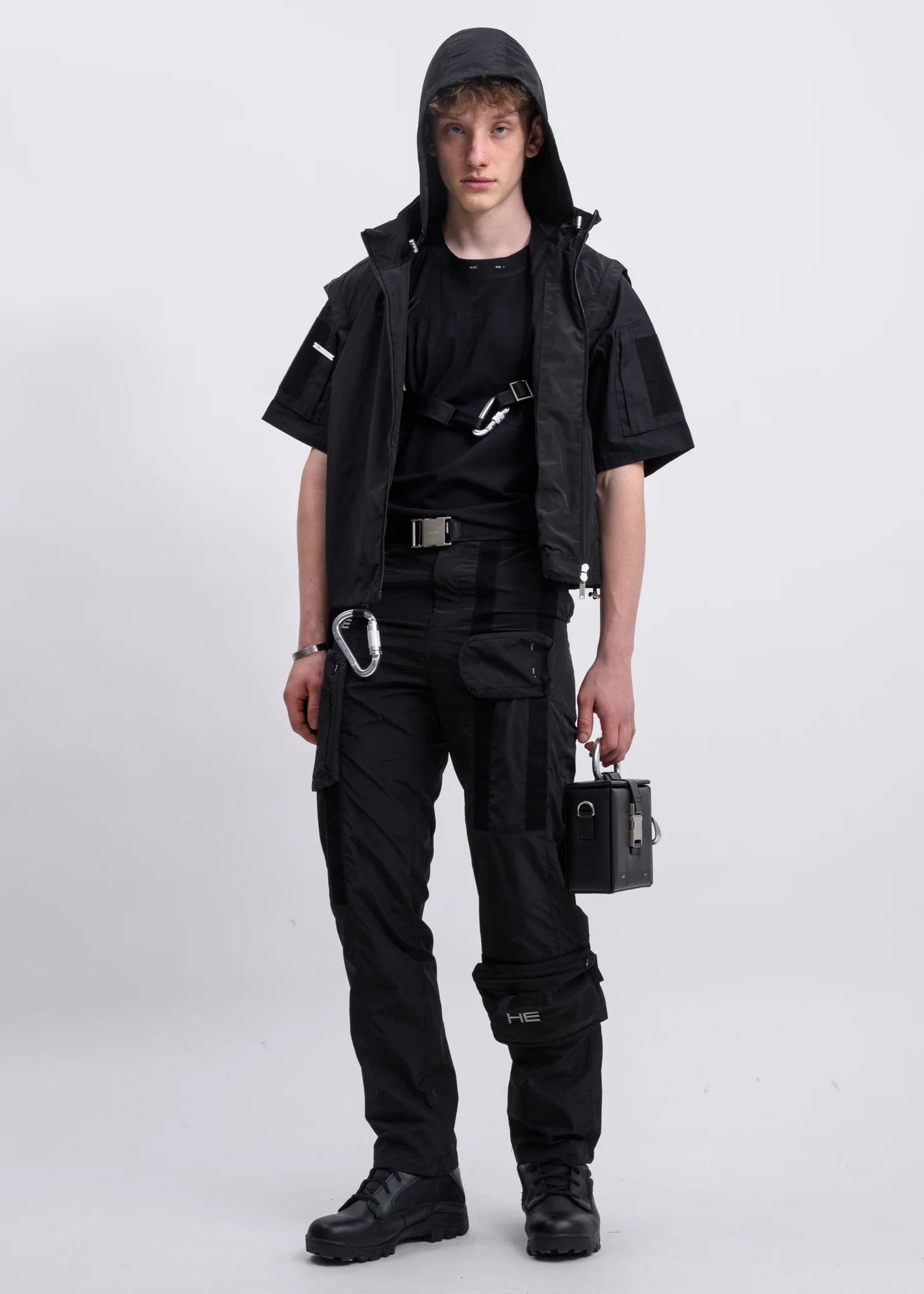 Black Bomber T-shirt - Image 5