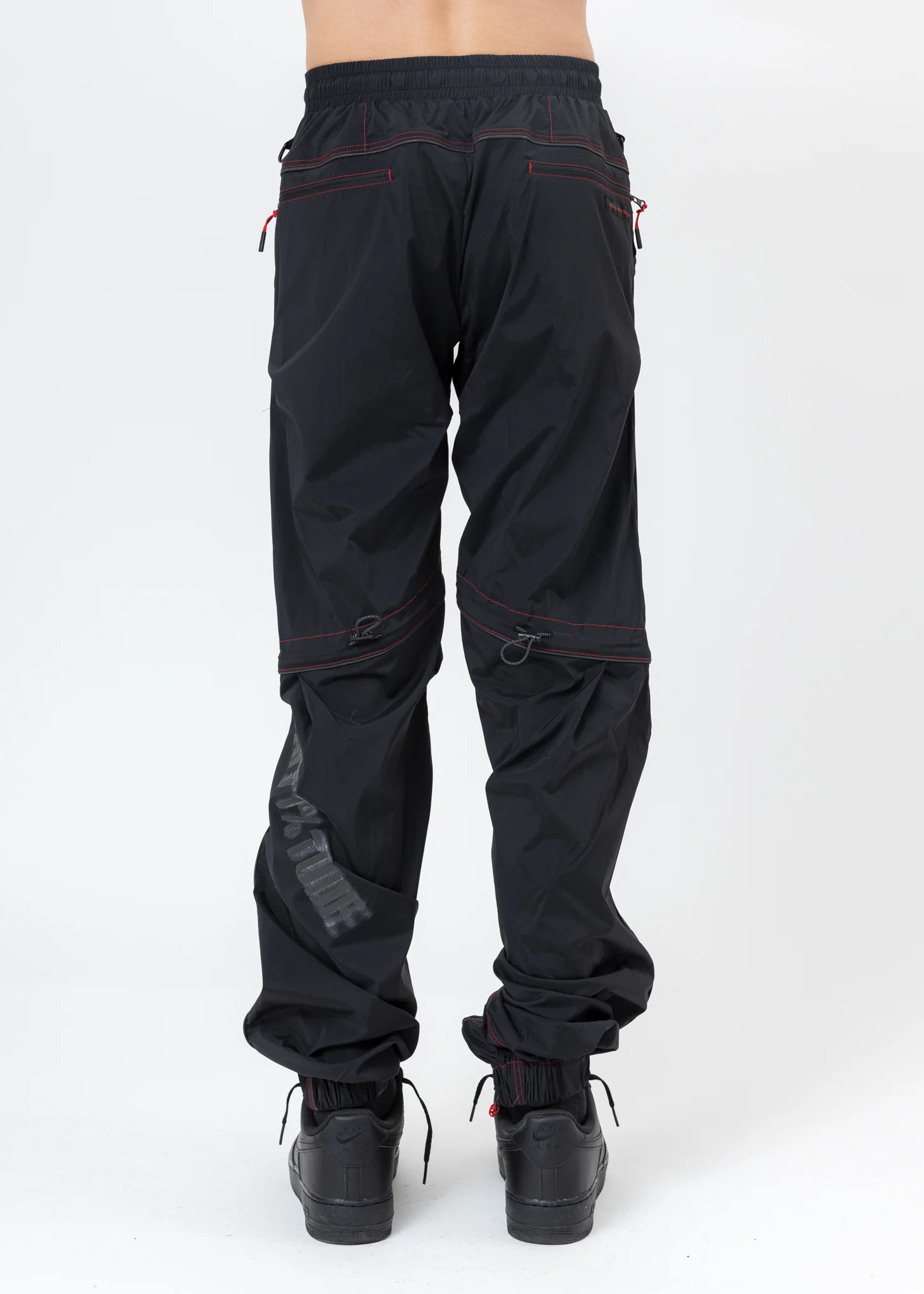 Black BONDAGE ATT1%TUDE Line Pants - Image 7