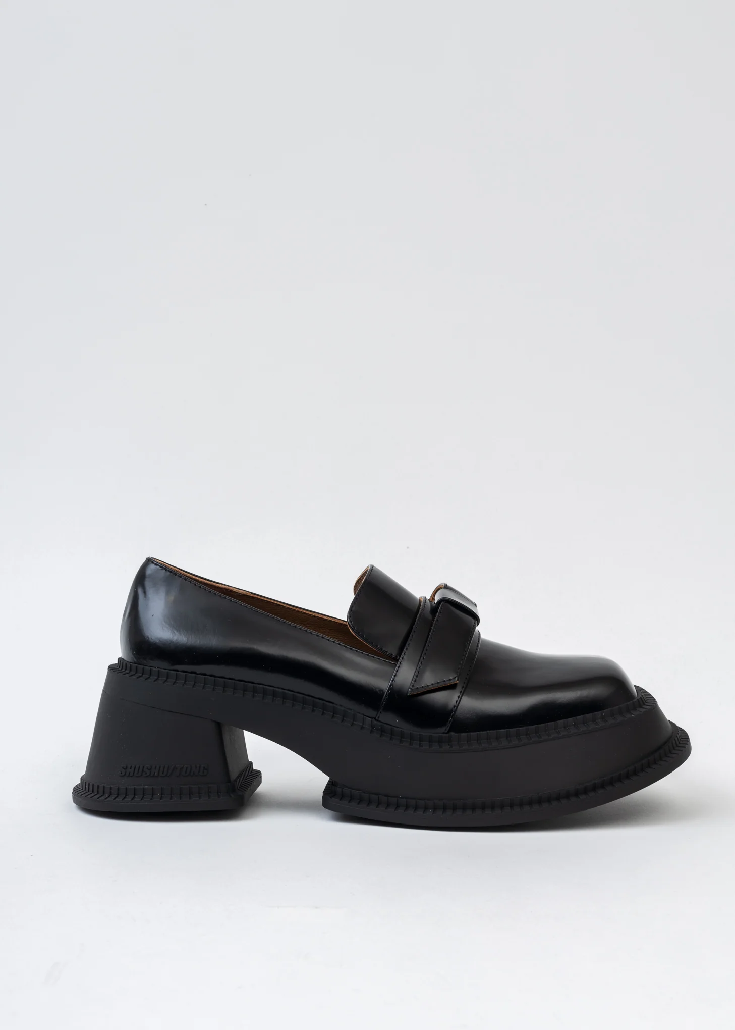Black Bow Loafer Platform - Image 6