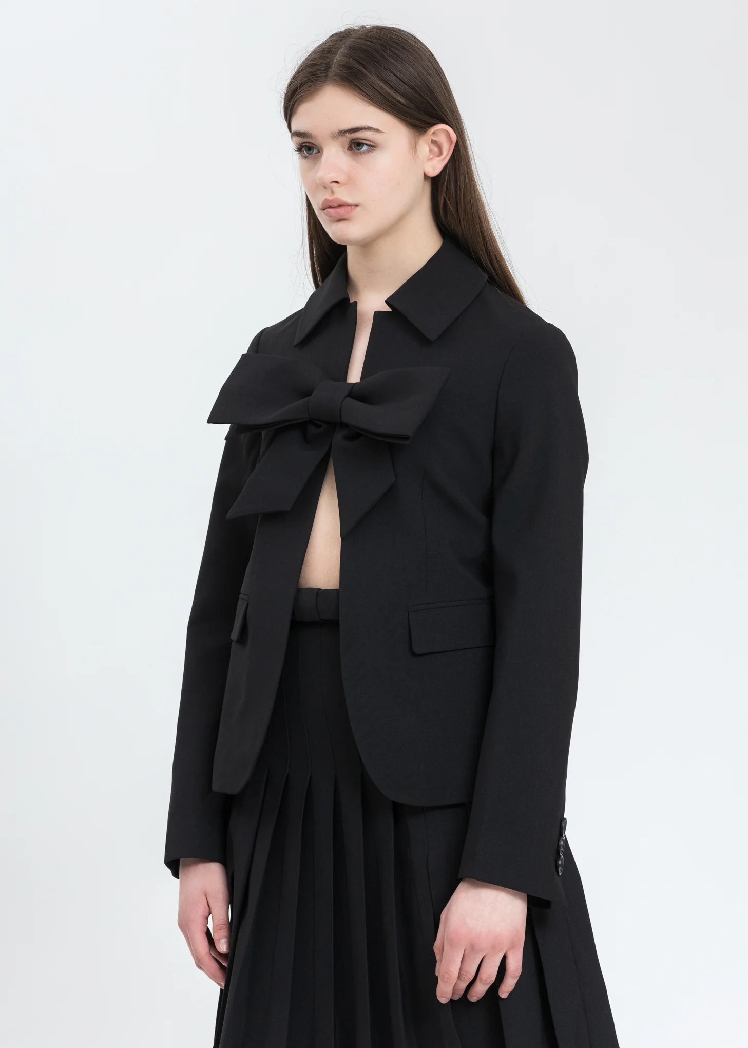 Black Bow Suit Jacket - Image 3