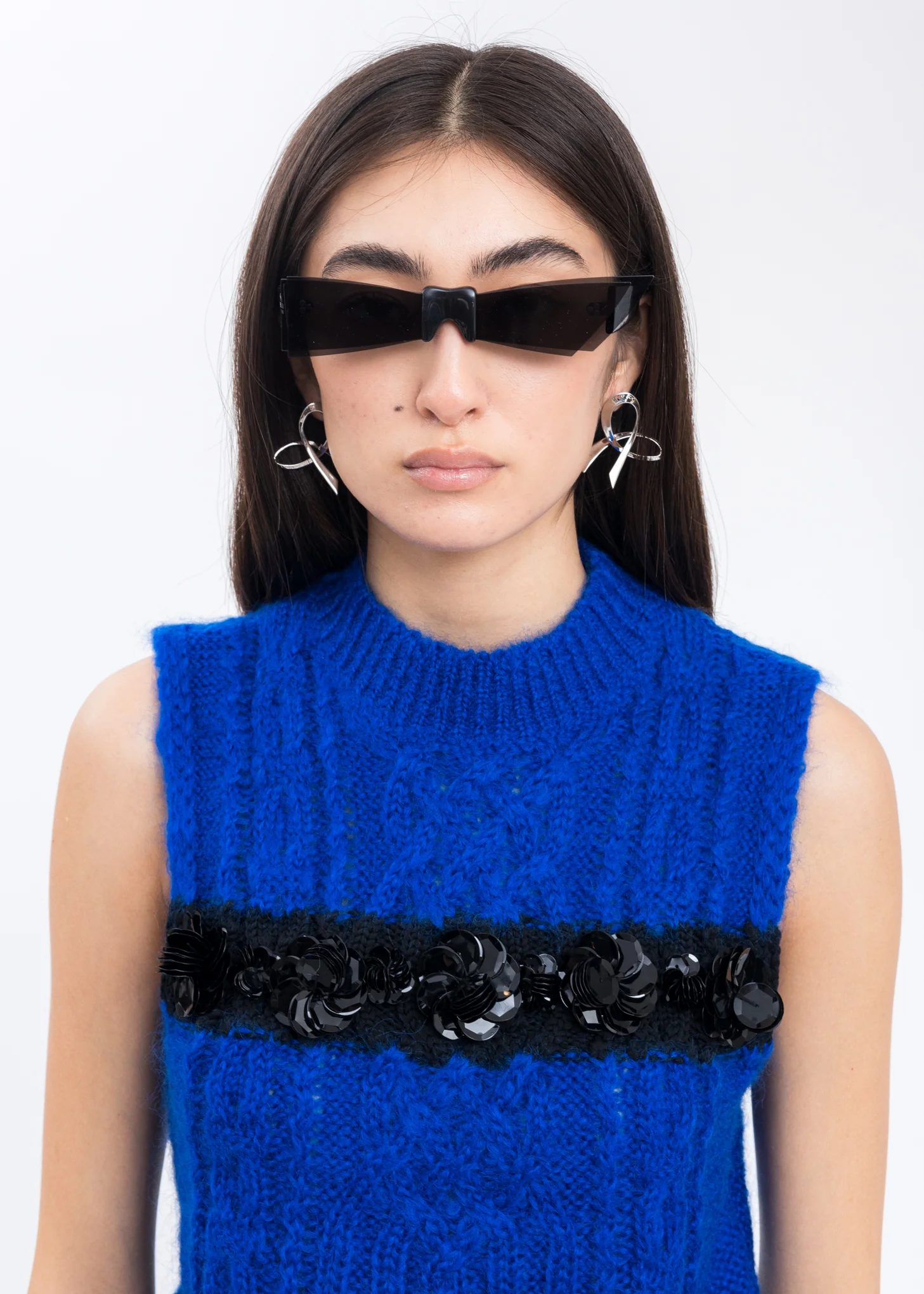 Black Bow Sunglasses - Image 3