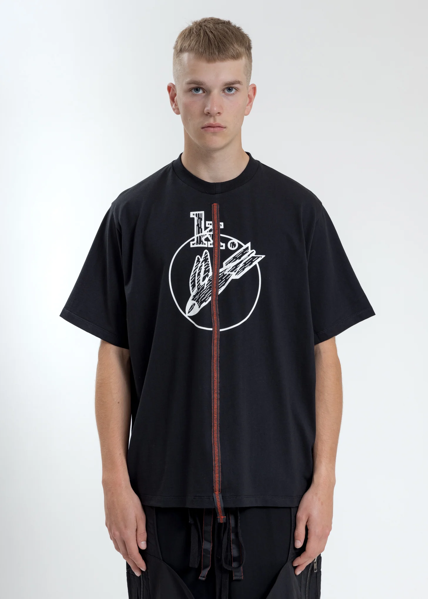 Black Boxy Fit T-Shirt