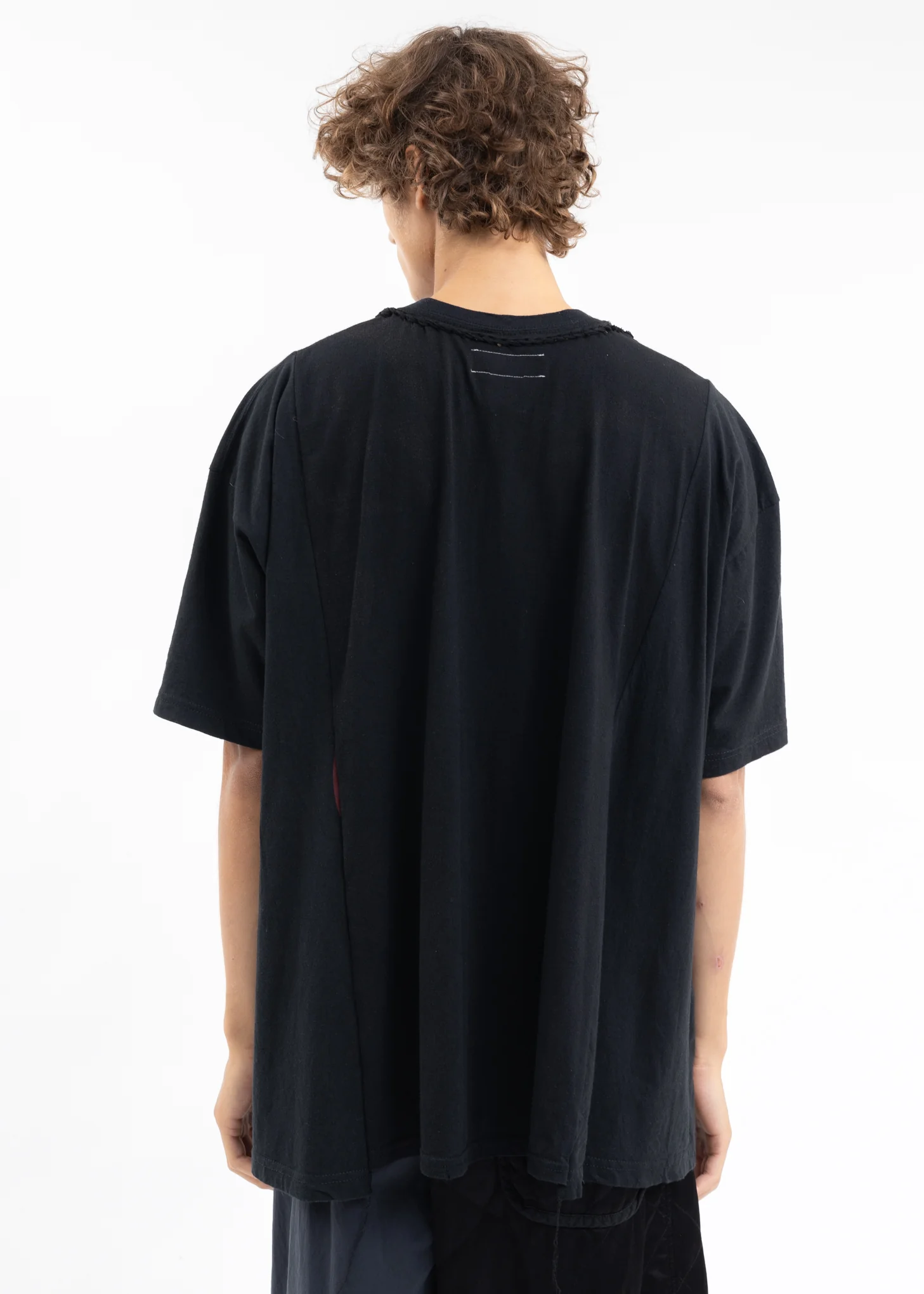 Black Braided Band Tee -Style A - Image 3