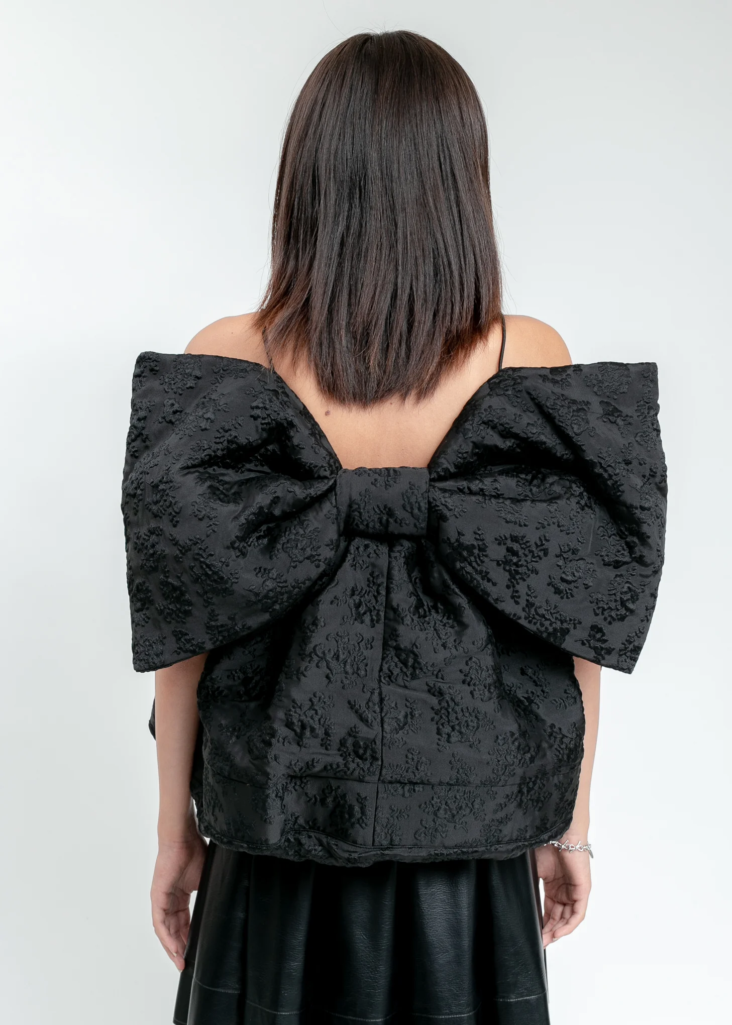 Black Bubble Dress - Image 4