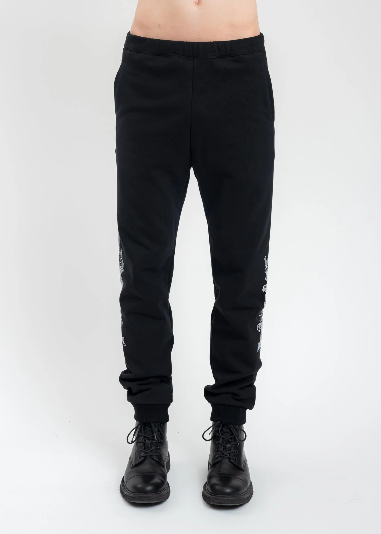 Black Building Sweatpants - Image 3