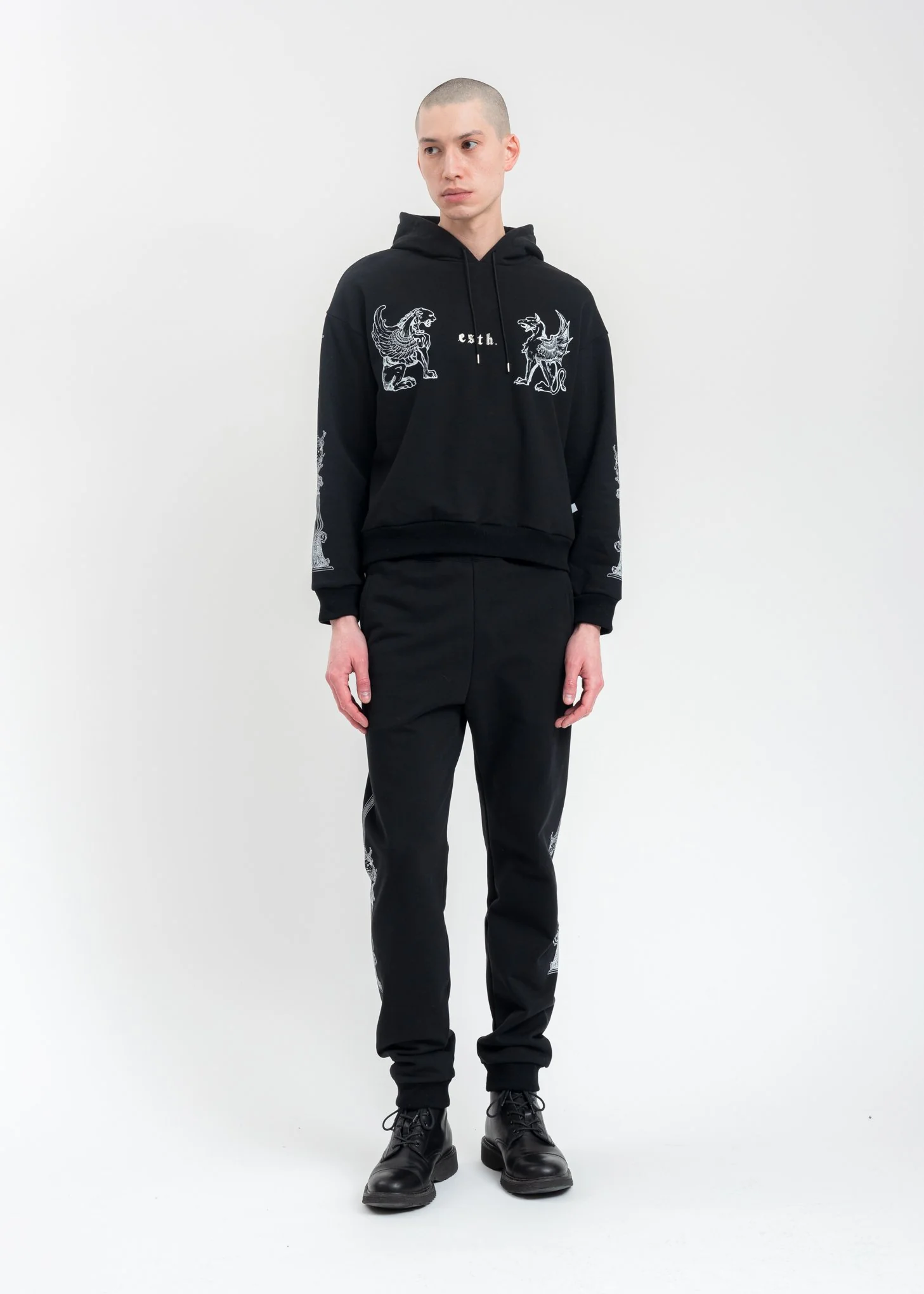 Black Building Sweatpants - Image 5