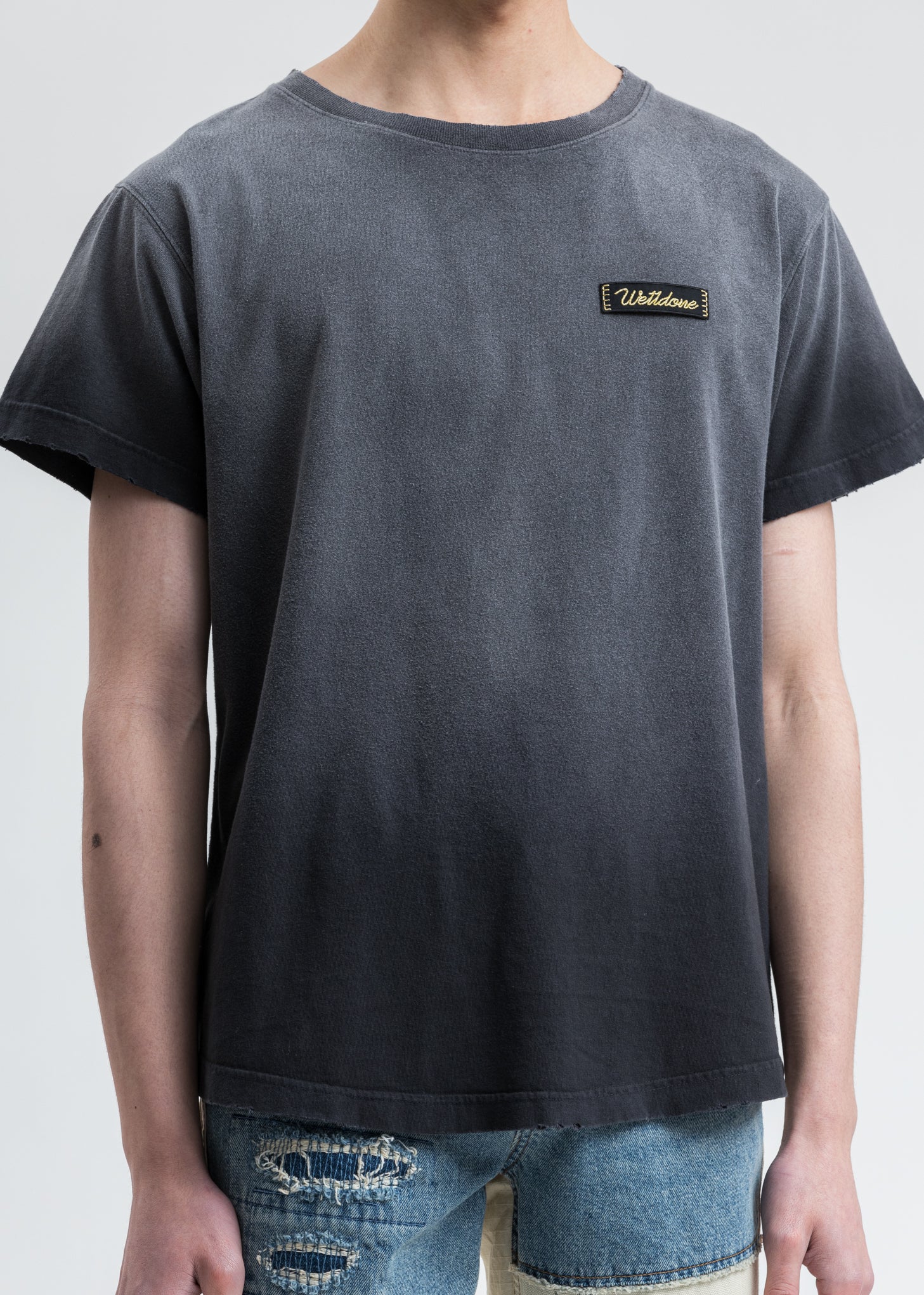 Black Butterfly Washed T-Shirt - Image 5