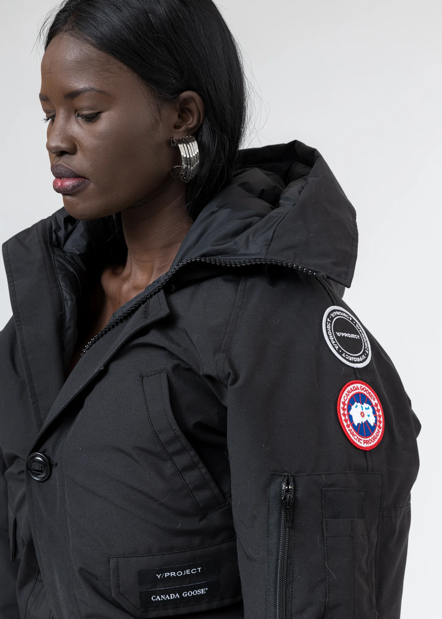 Black Canada Goose Edition Down Chilliwack Jacket - Image 5