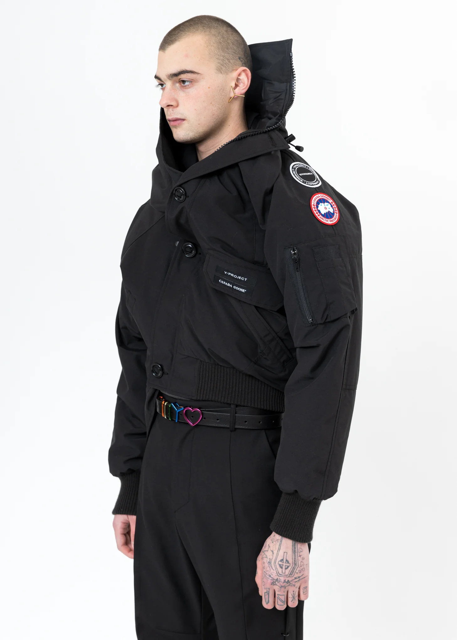 Black Canada Goose Edition Down Chilliwack Jacket - Image 3