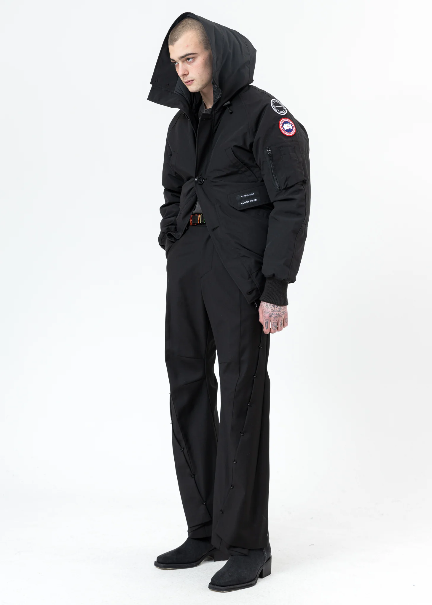 Black Canada Goose Edition Down Chilliwack Jacket - Image 7